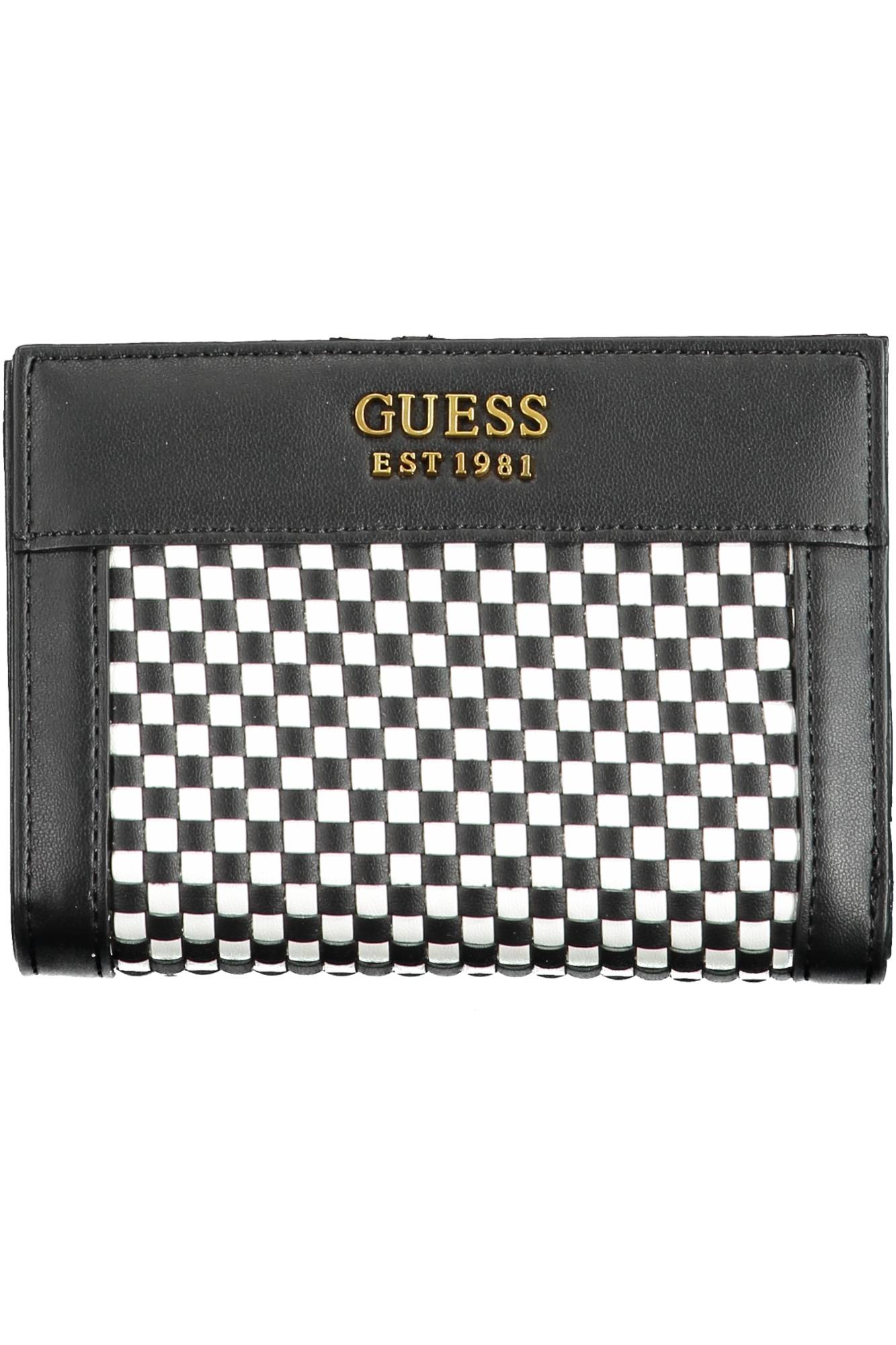 GUESS JEANS PORTAFOGLIO DONNA NERO