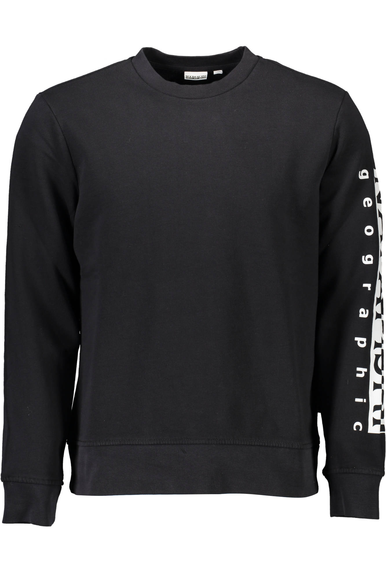 NAPAPIJRI FELPA SENZA ZIP UOMO NERO