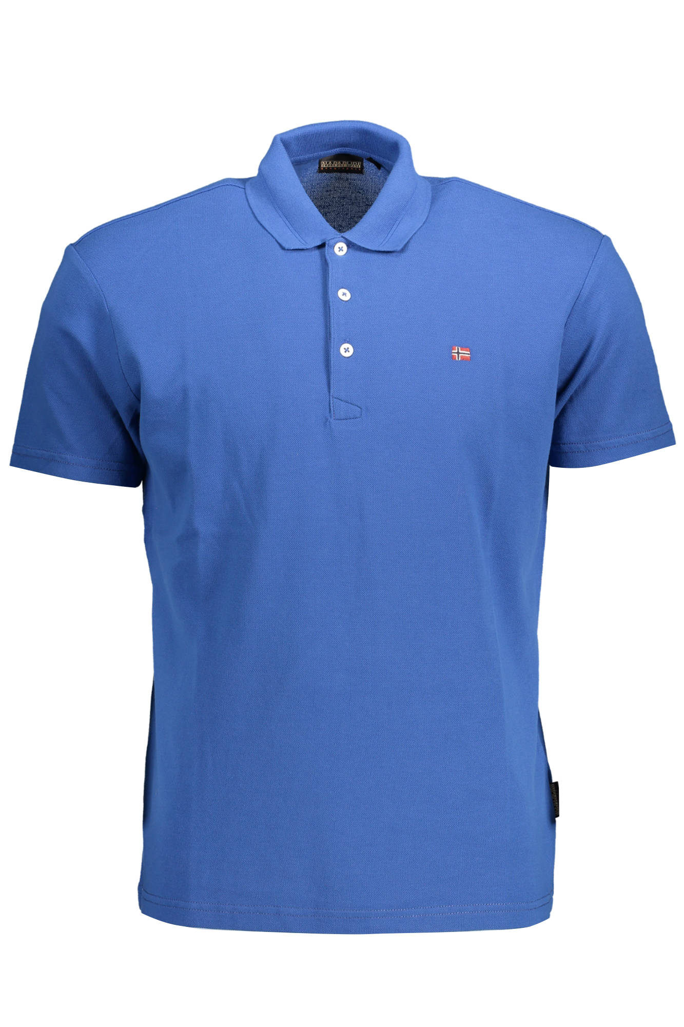 NAPAPIJRI POLO MANICHE CORTE UOMO BLU