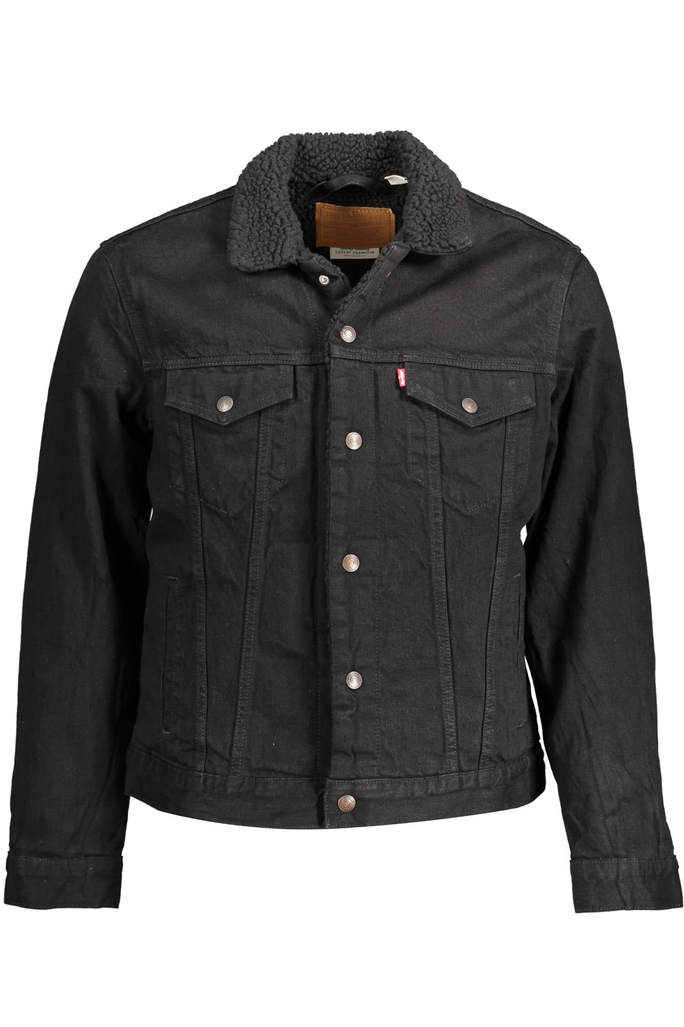 LEVI'S GIUBBOTTO IN JEANS UOMO NERO