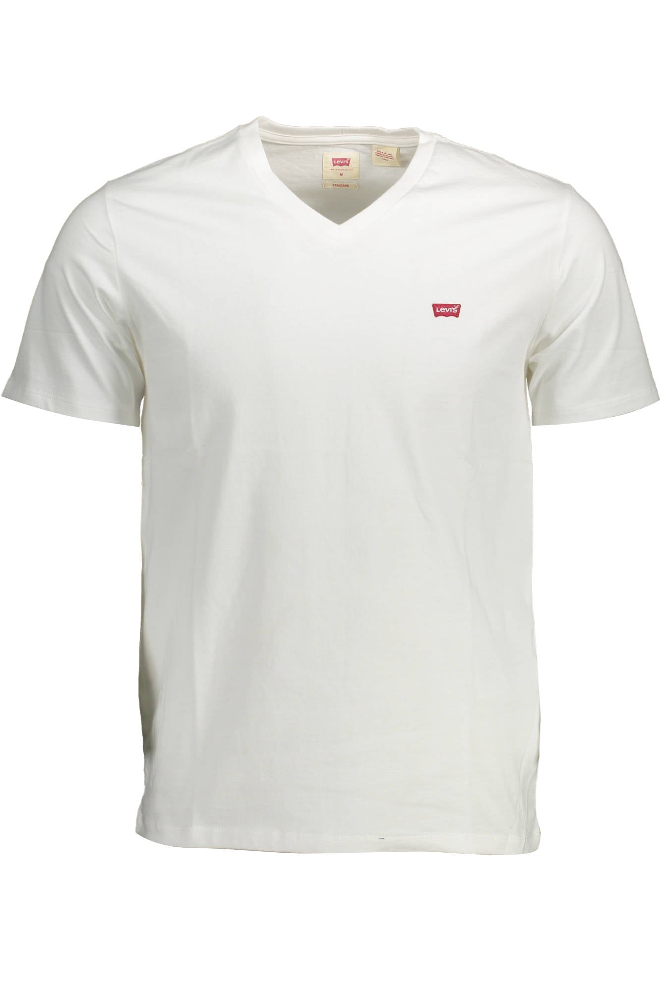 LEVI'S T-SHIRT MANICHE CORTE UOMO BIANCO