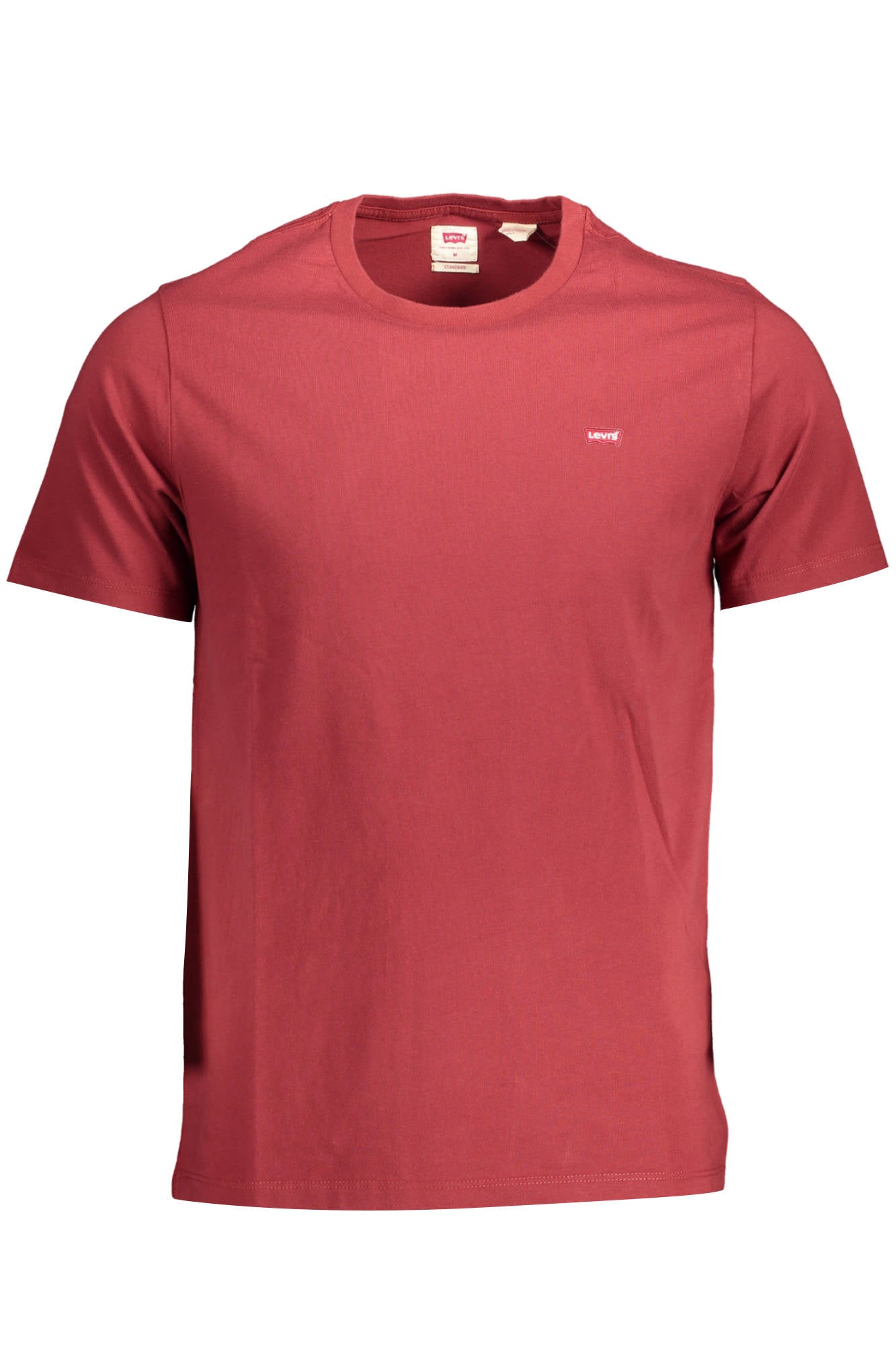 LEVI'S T-SHIRT MANICHE CORTE UOMO ROSSO