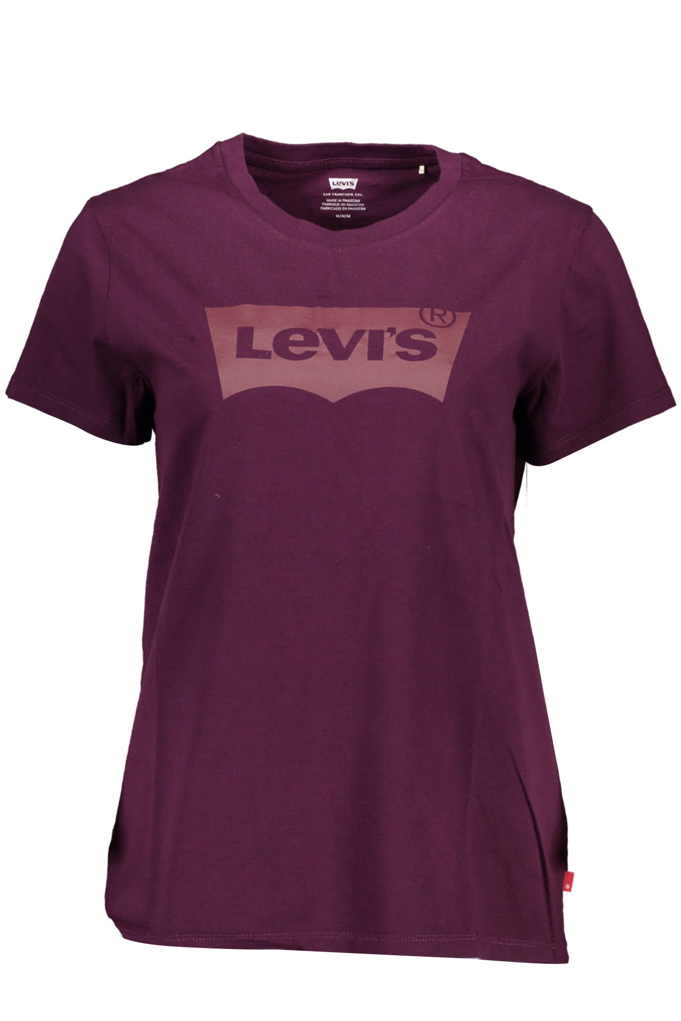 LEVI'S T-SHIRT MANICHE CORTE DONNA VIOLA