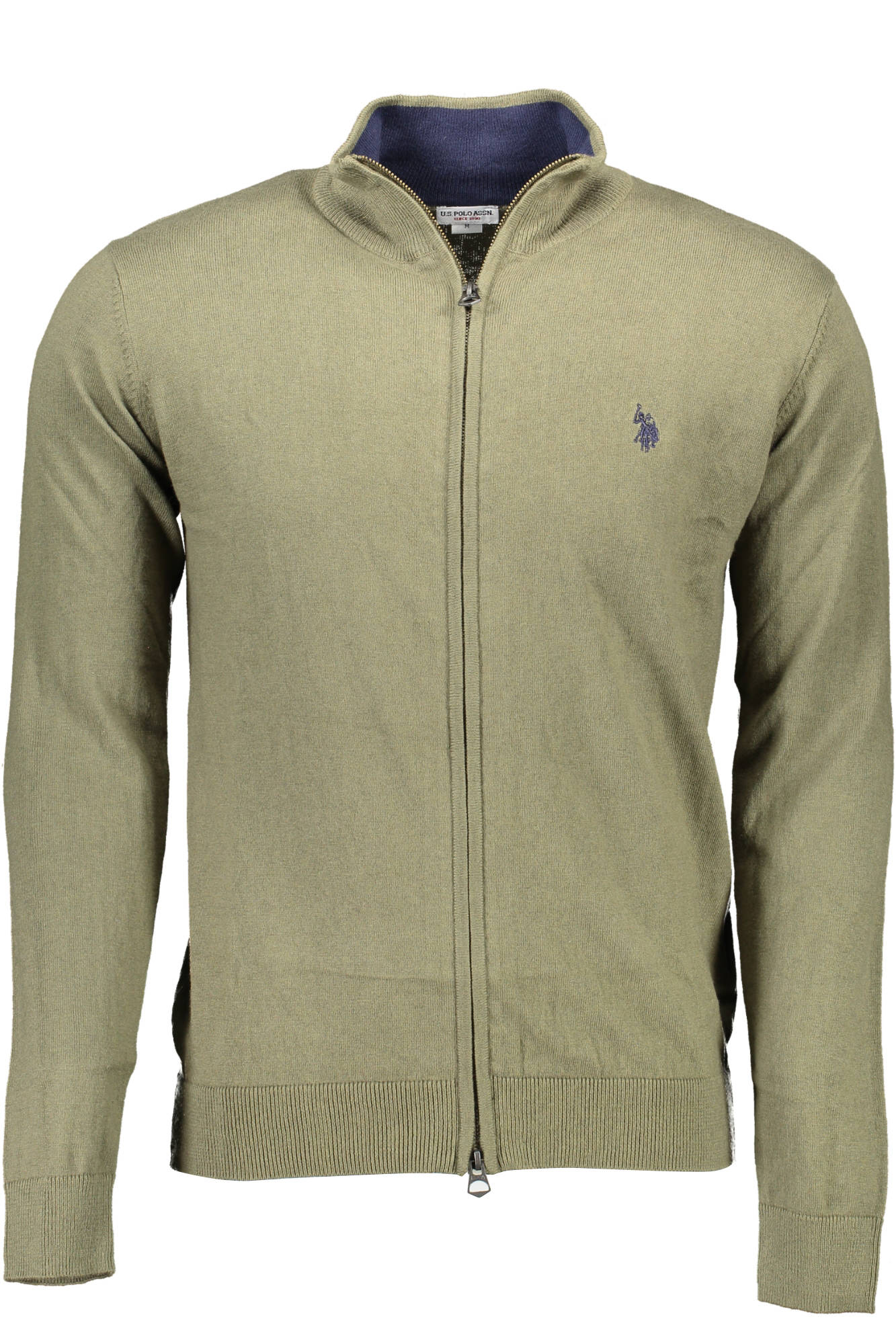 U.S. POLO CARDIGAN UOMO VERDE