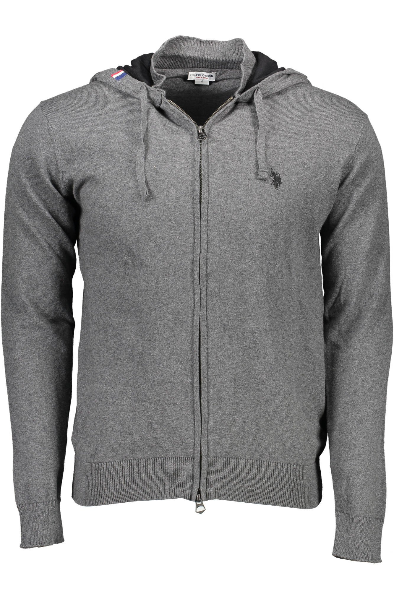U.S. POLO CARDIGAN UOMO GRIGIO