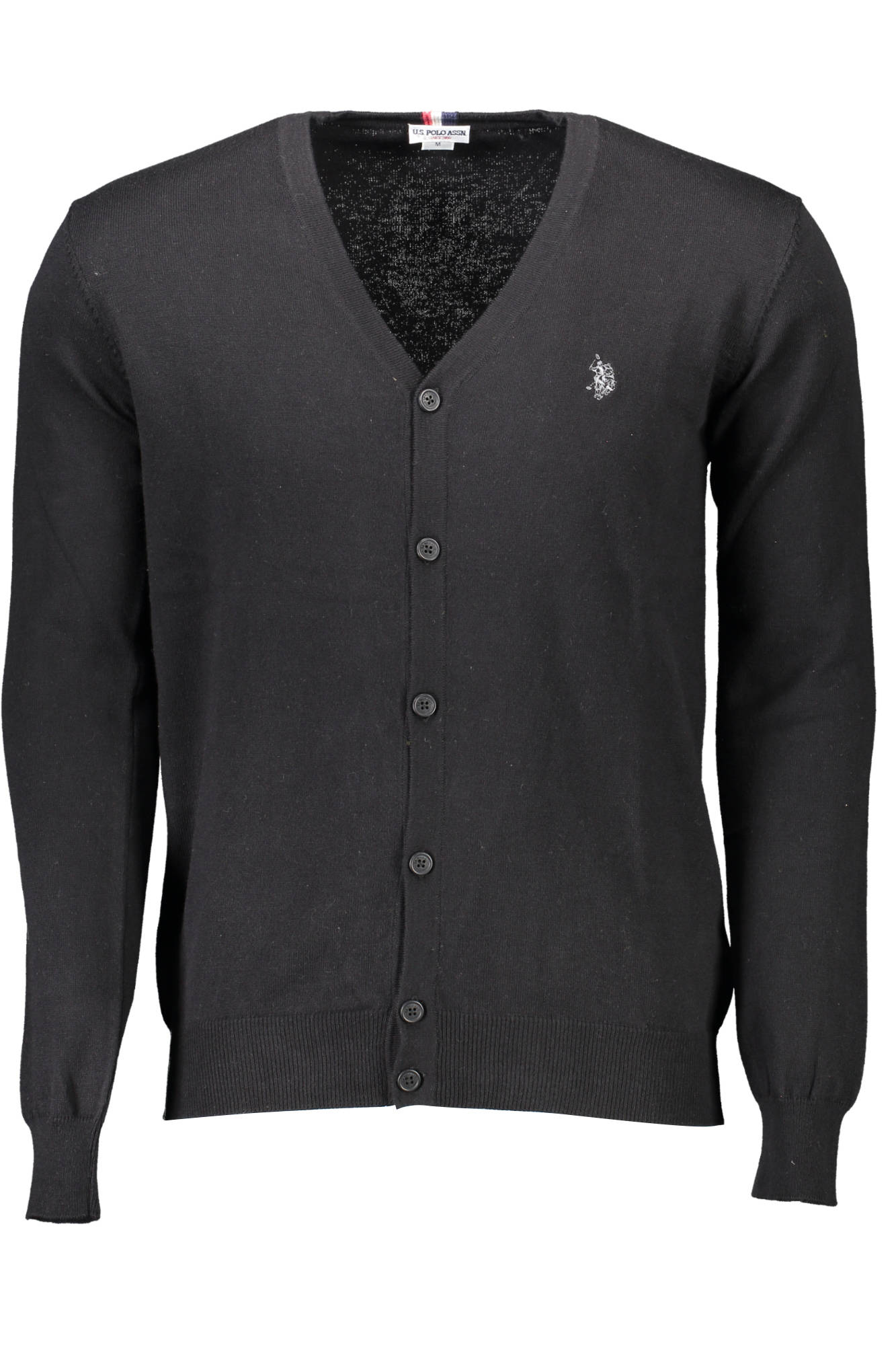 U.S. POLO CARDIGAN UOMO NERO