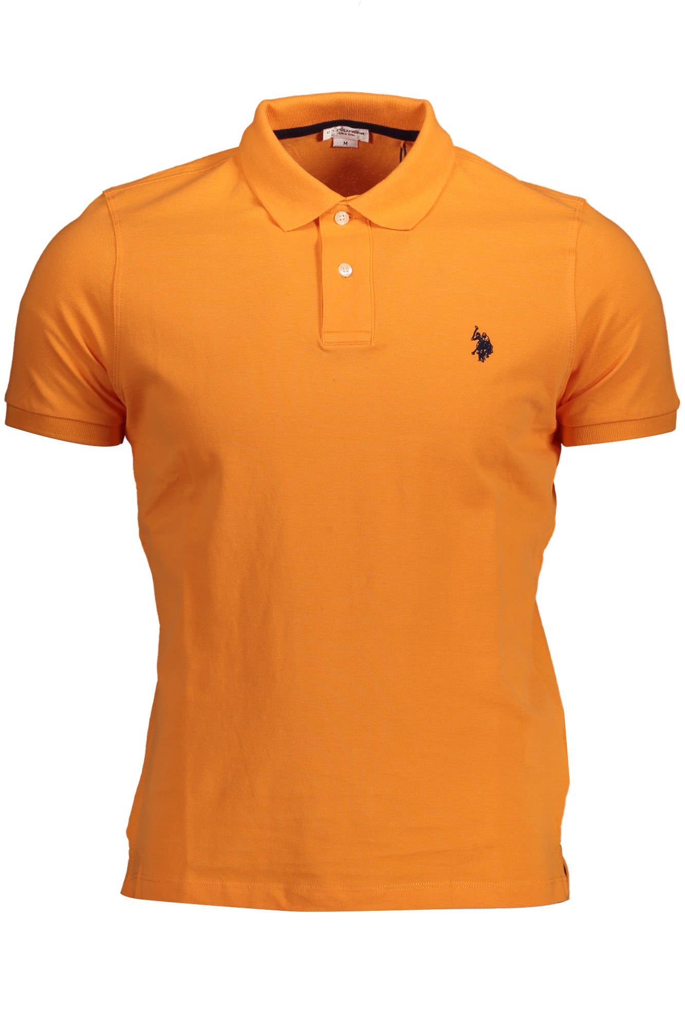 U.S. POLO POLO MANICHE CORTE UOMO ARANCIO