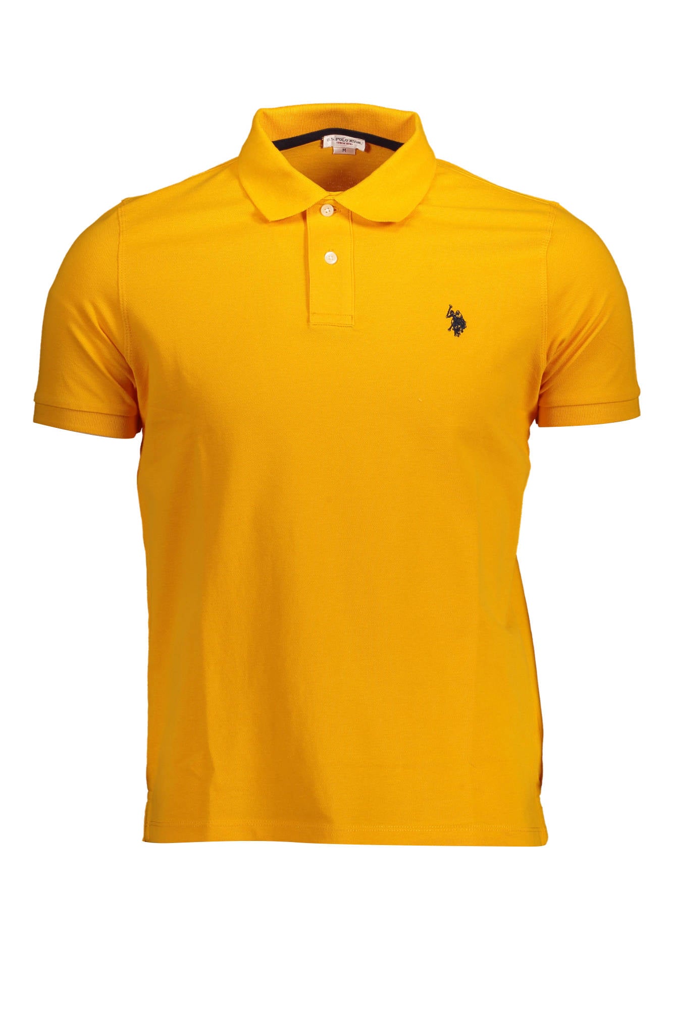 U.S. POLO POLO MANICHE CORTE UOMO ARANCIO