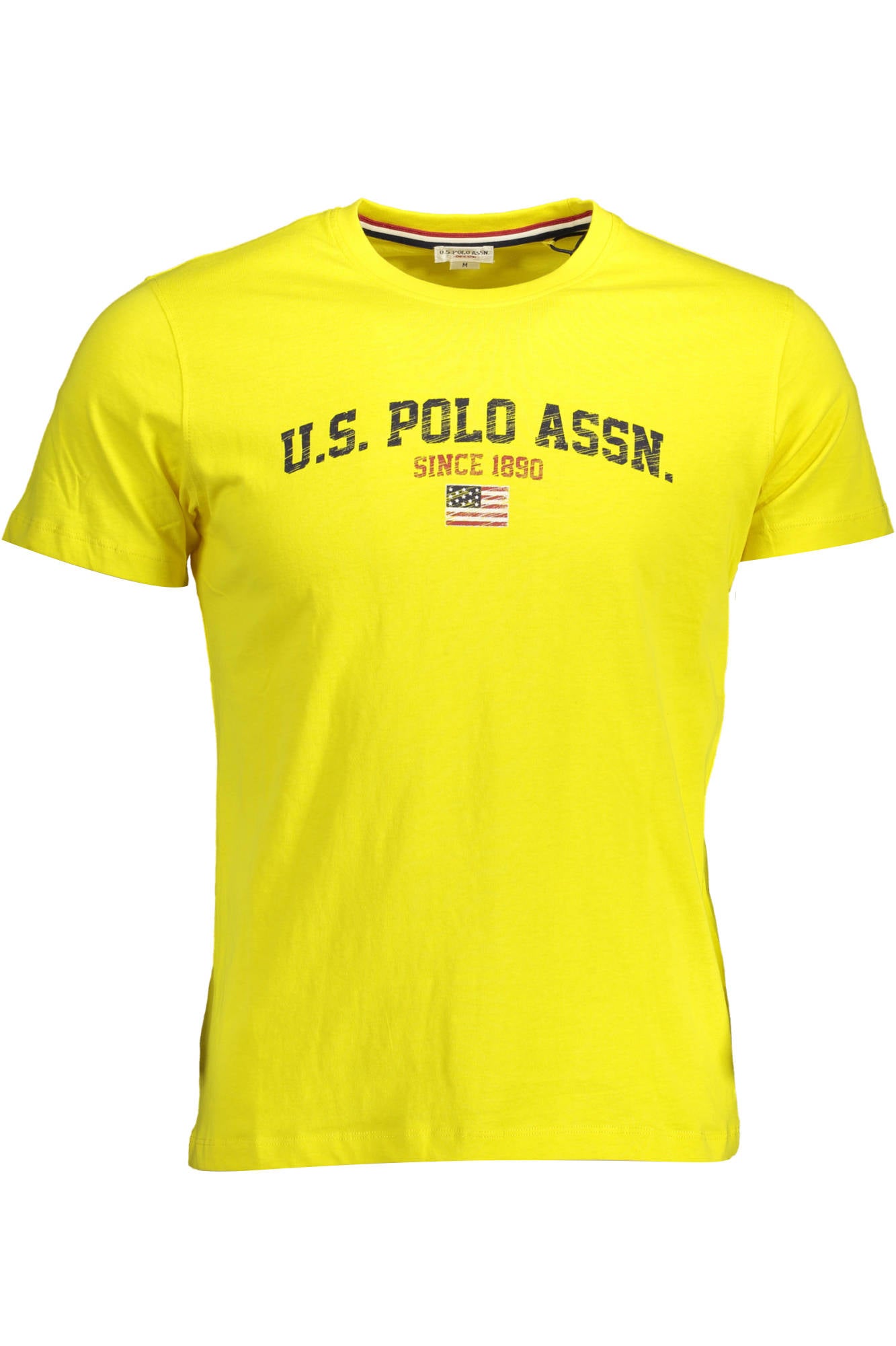 U.S. POLO T-SHIRT MANICHE CORTE UOMO GIALLO