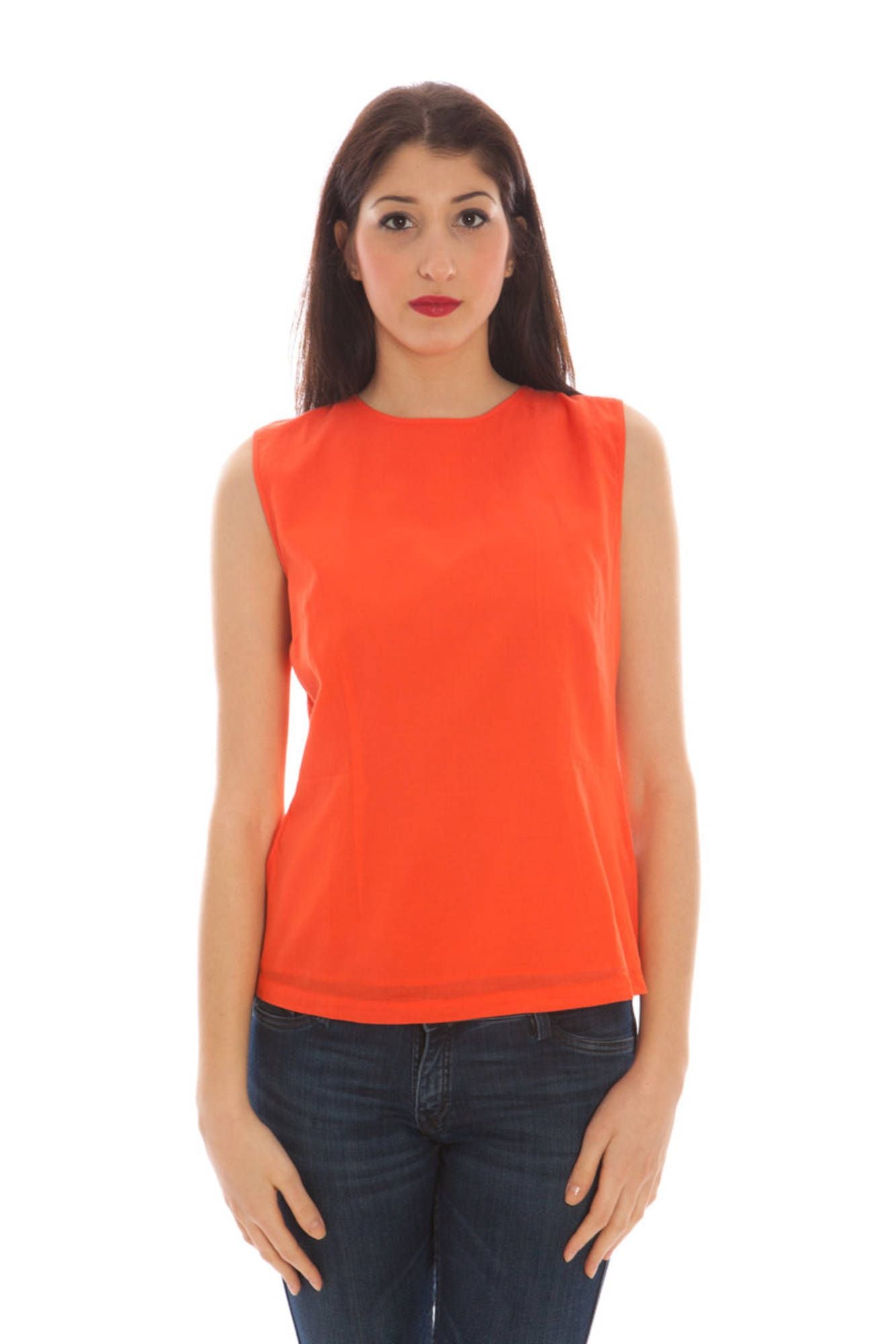 GANT CANOTTA DONNA ROSSO