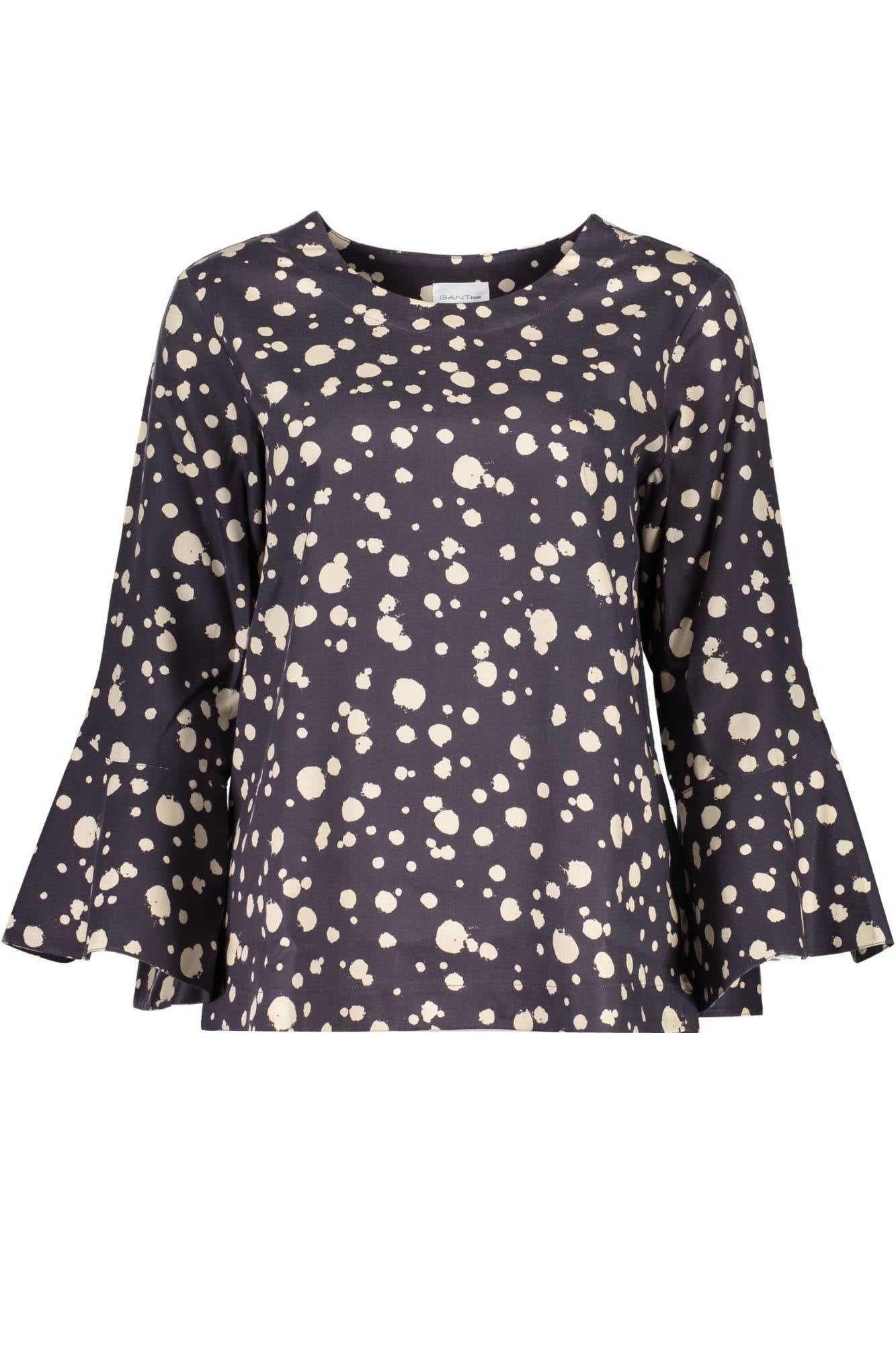 GANT T-SHIRT MANICHE CORTE DONNA BLU