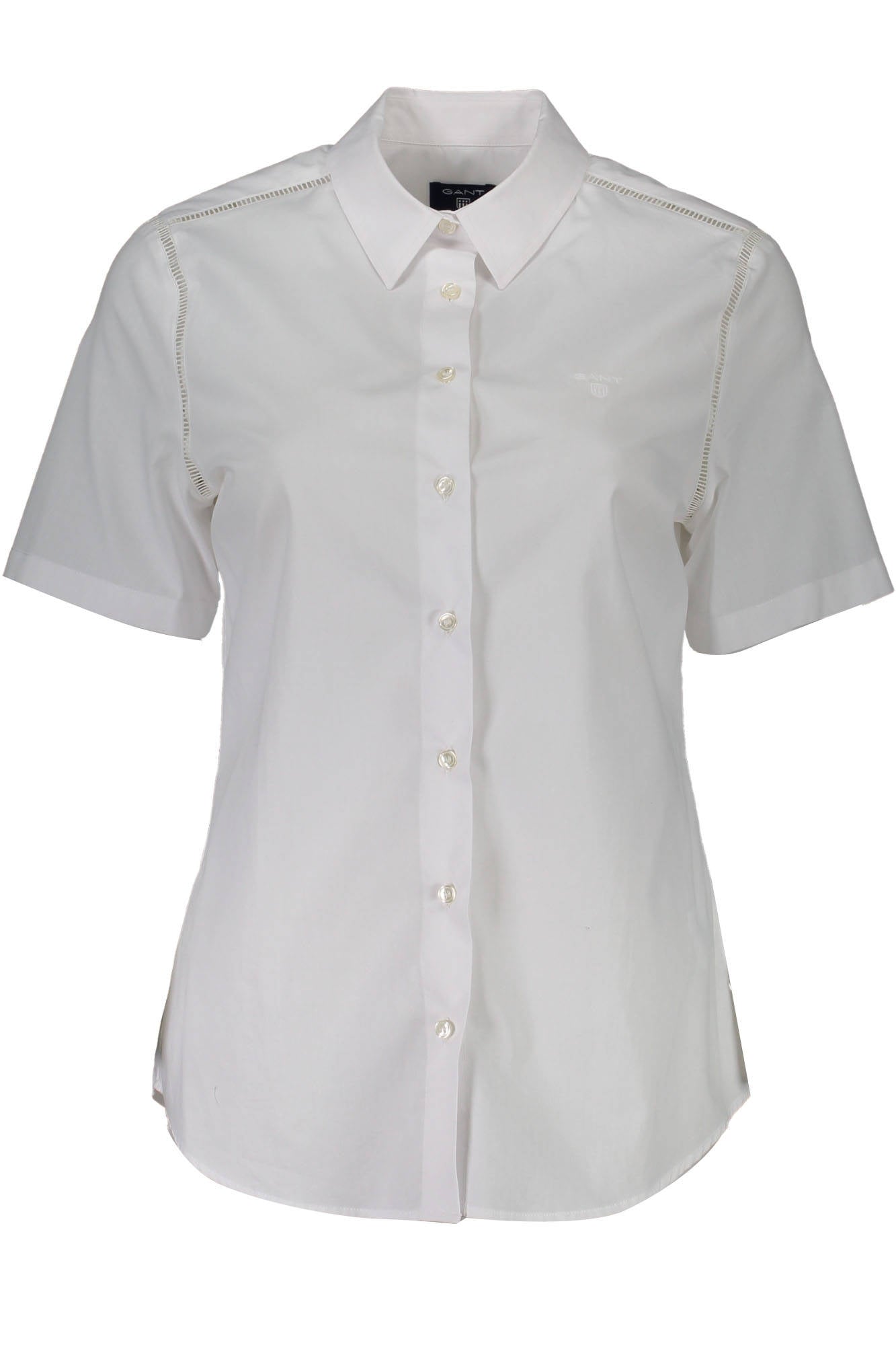 GANT CAMICIA MANICHE CORTE DONNA BIANCO