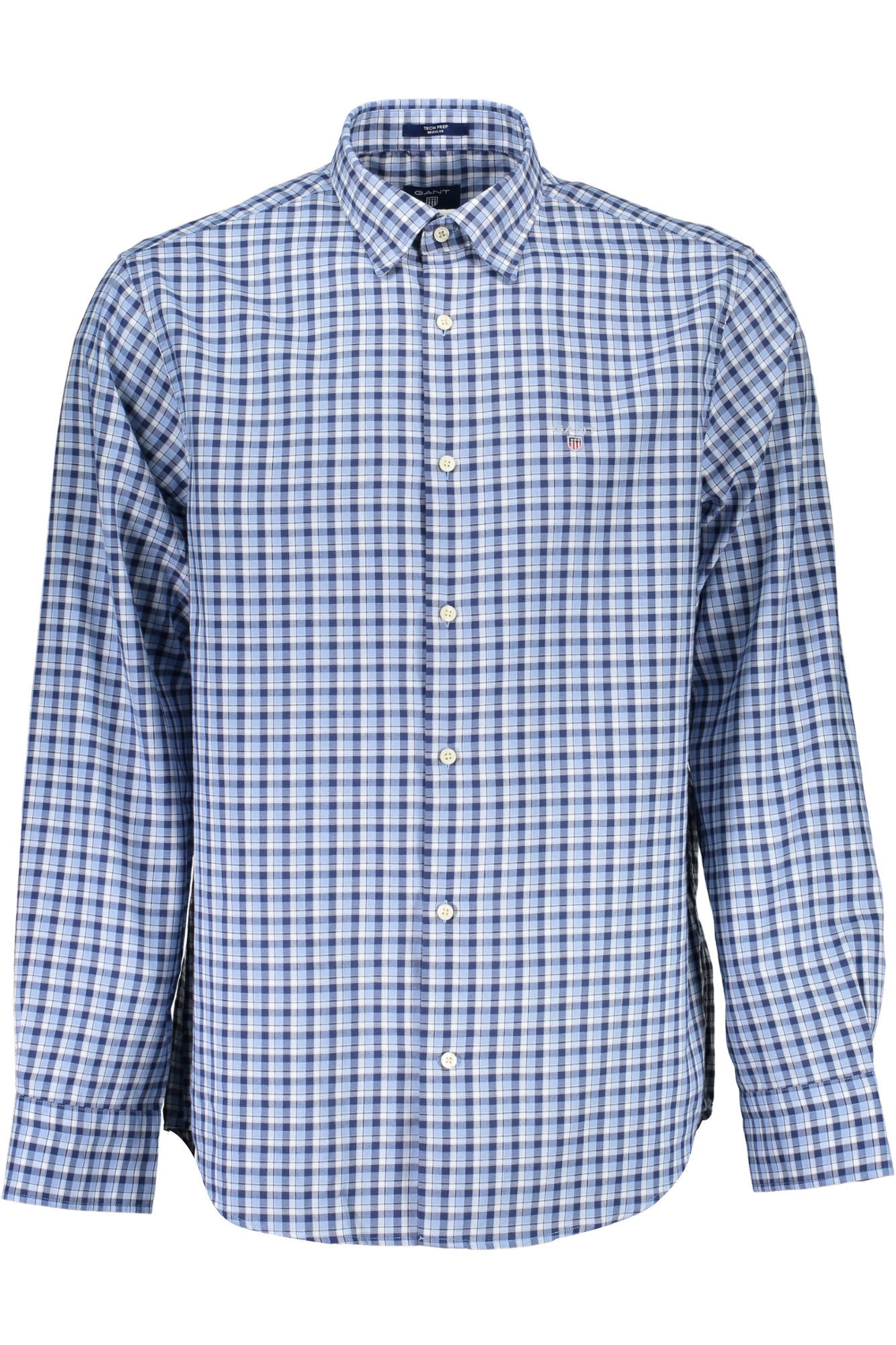 GANT CAMICIA MANICHE LUNGHE UOMO AZZURRO