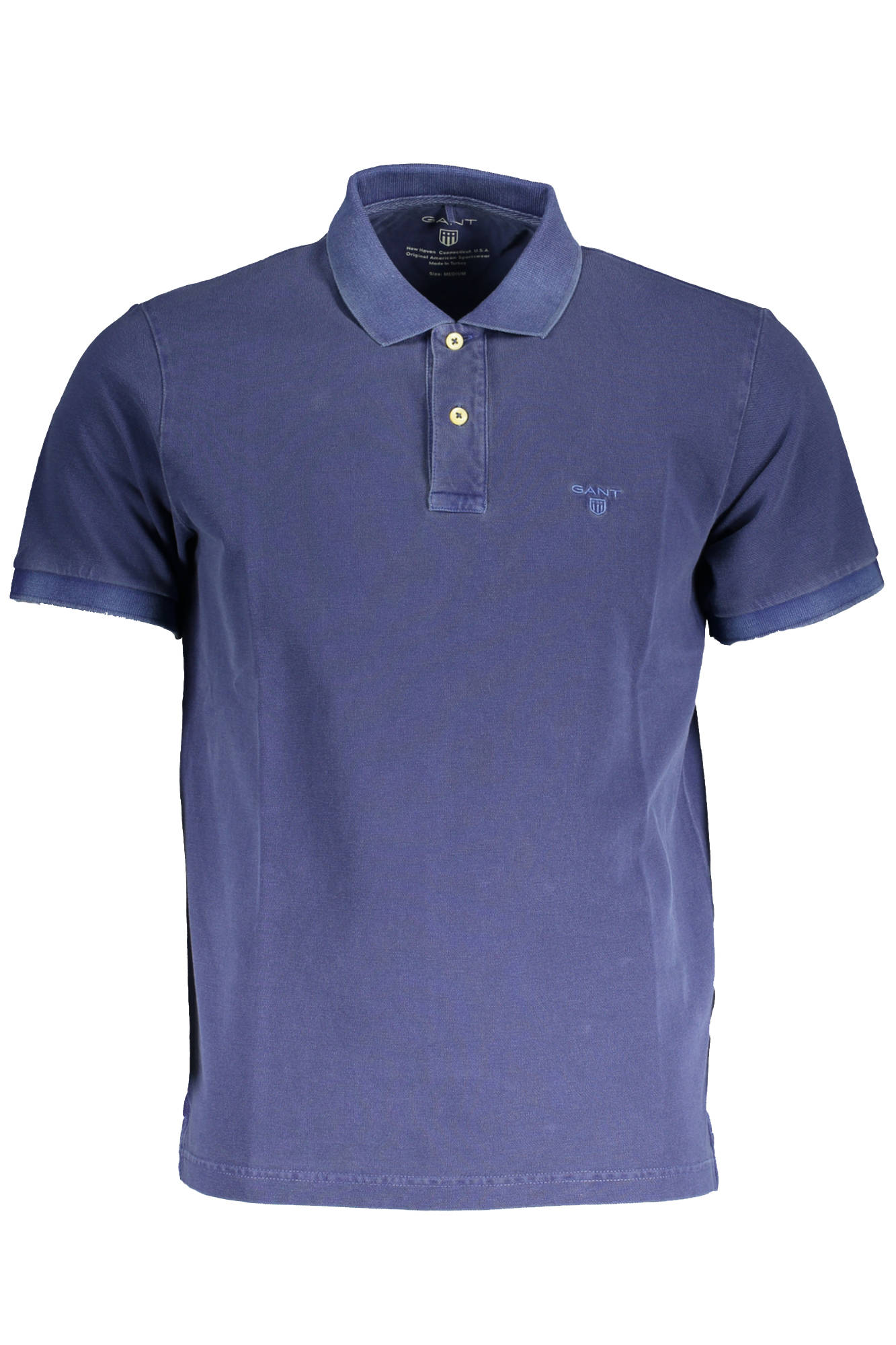 GANT POLO MANICHE CORTE UOMO BLU