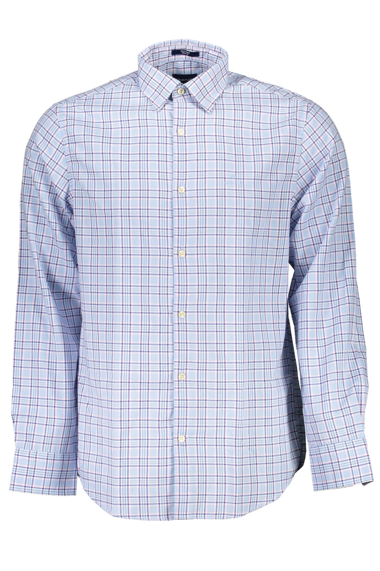 GANT CAMICIA MANICHE LUNGHE UOMO AZZURRO