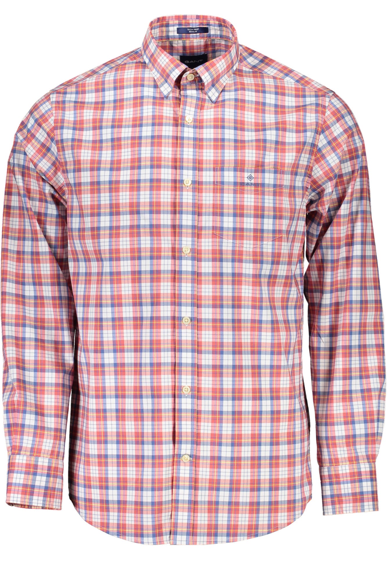 GANT CAMICIA MANICHE LUNGHE UOMO ROSSO