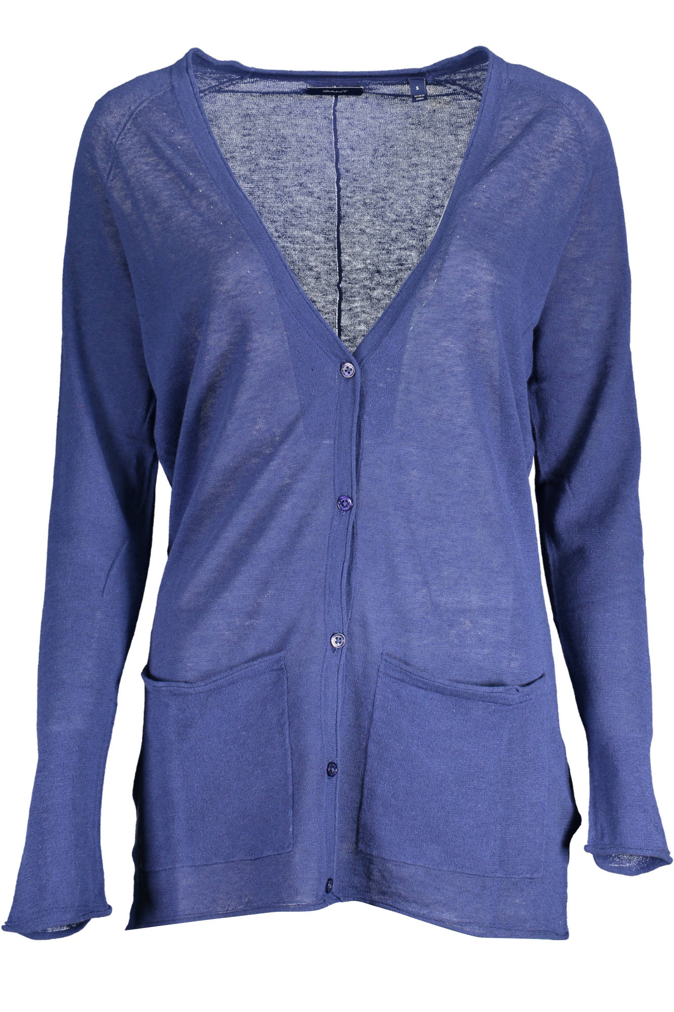 GANT CARDIGAN DONNA BLU