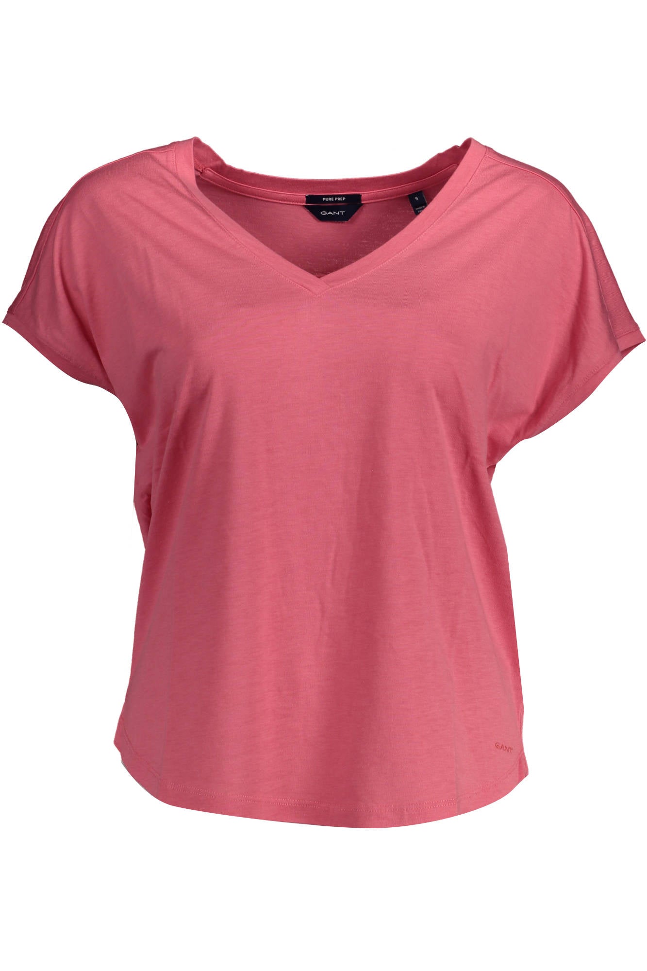 GANT T-SHIRT MANICHE CORTE DONNA ROSA