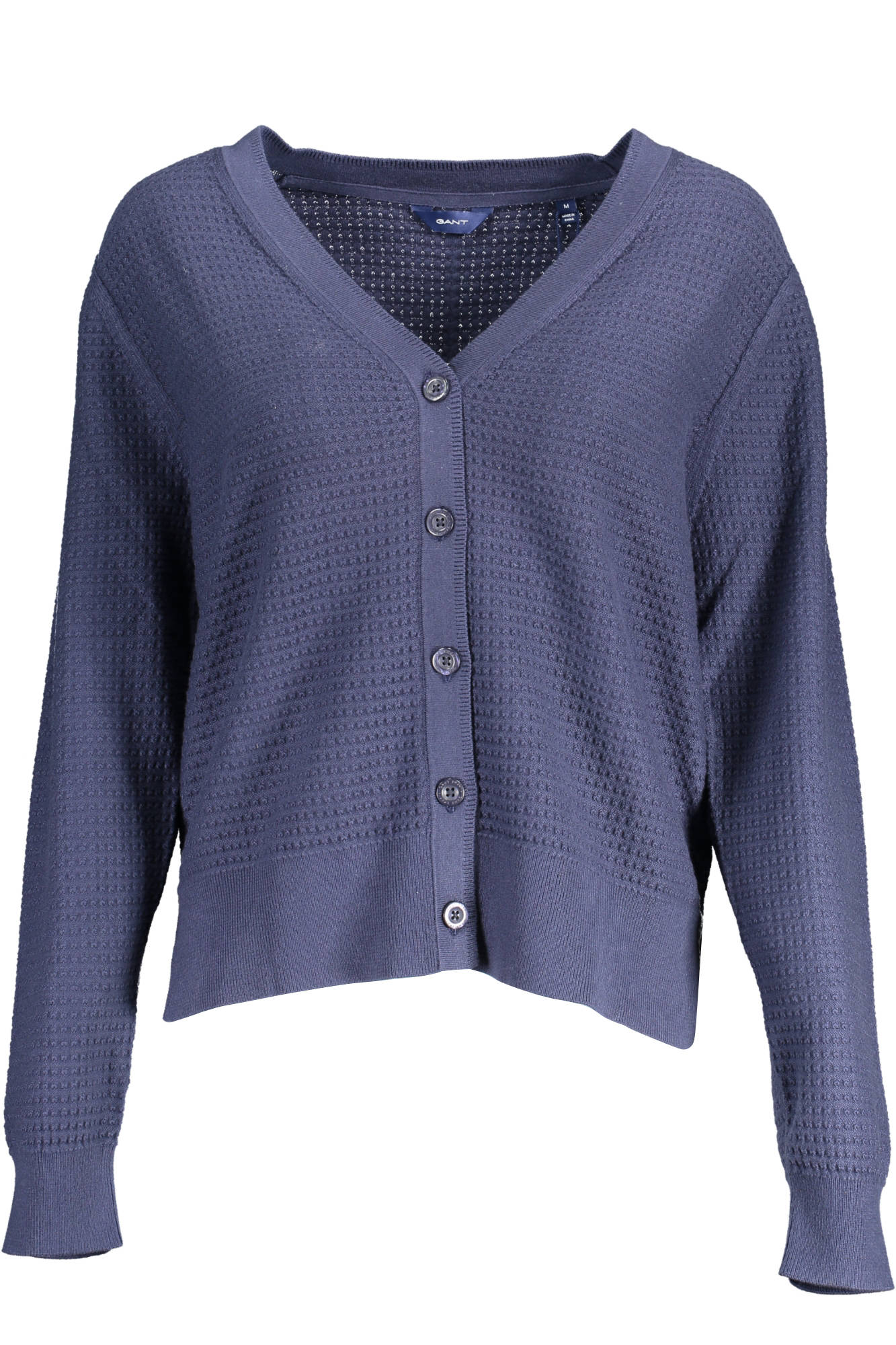 GANT CARDIGAN DONNA BLU