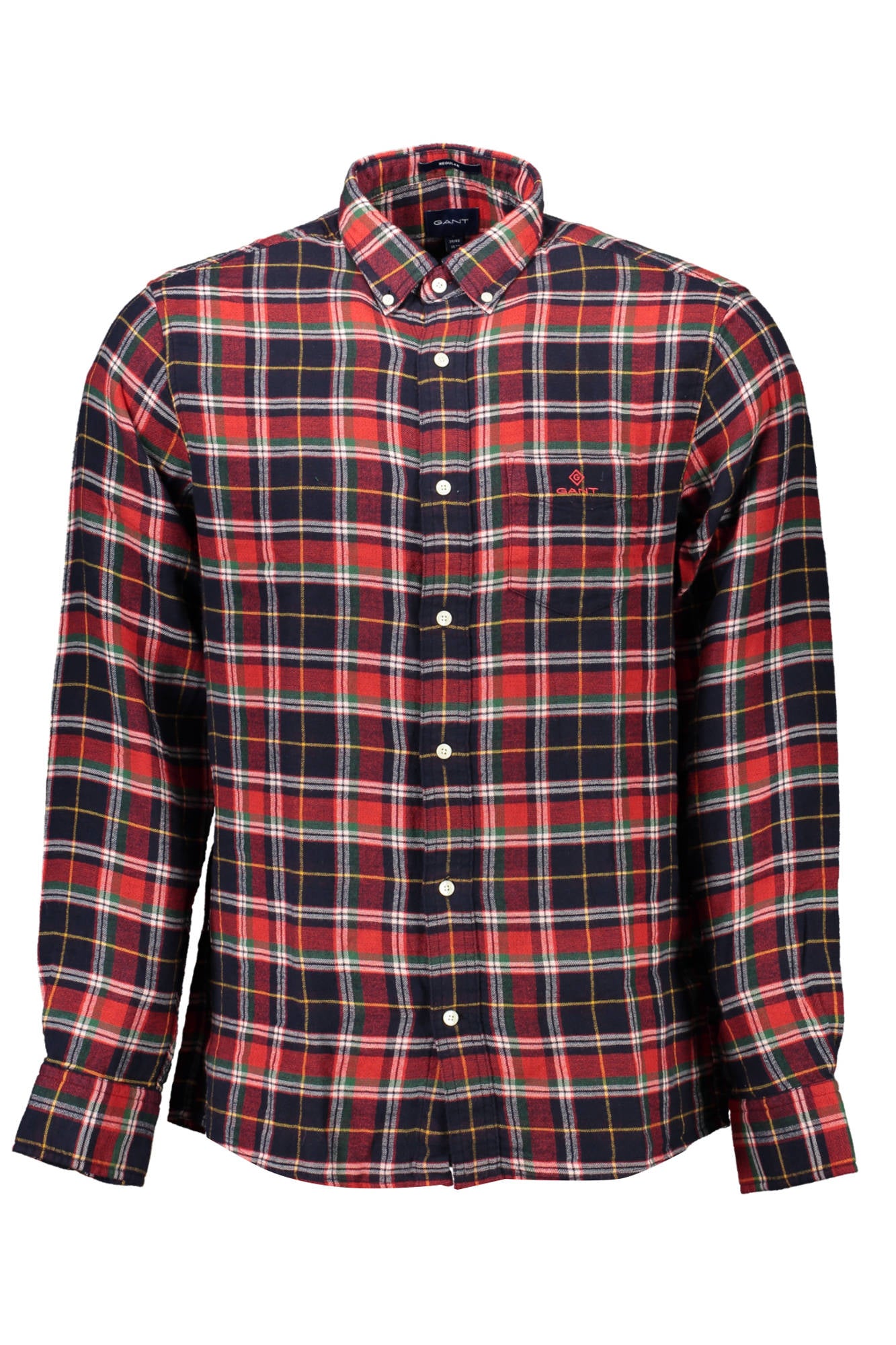 GANT CAMICIA MANICHE LUNGHE UOMO ROSSO