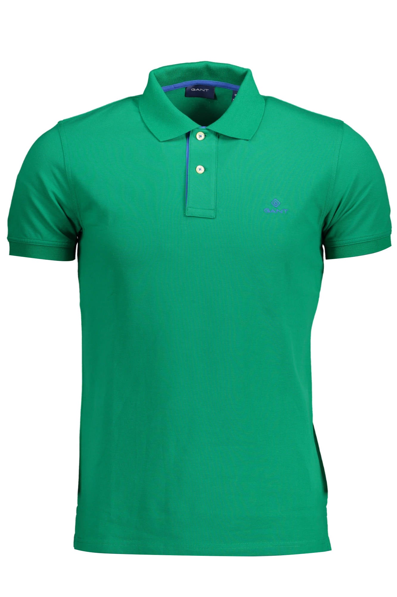 GANT POLO MANICHE CORTE UOMO VERDE