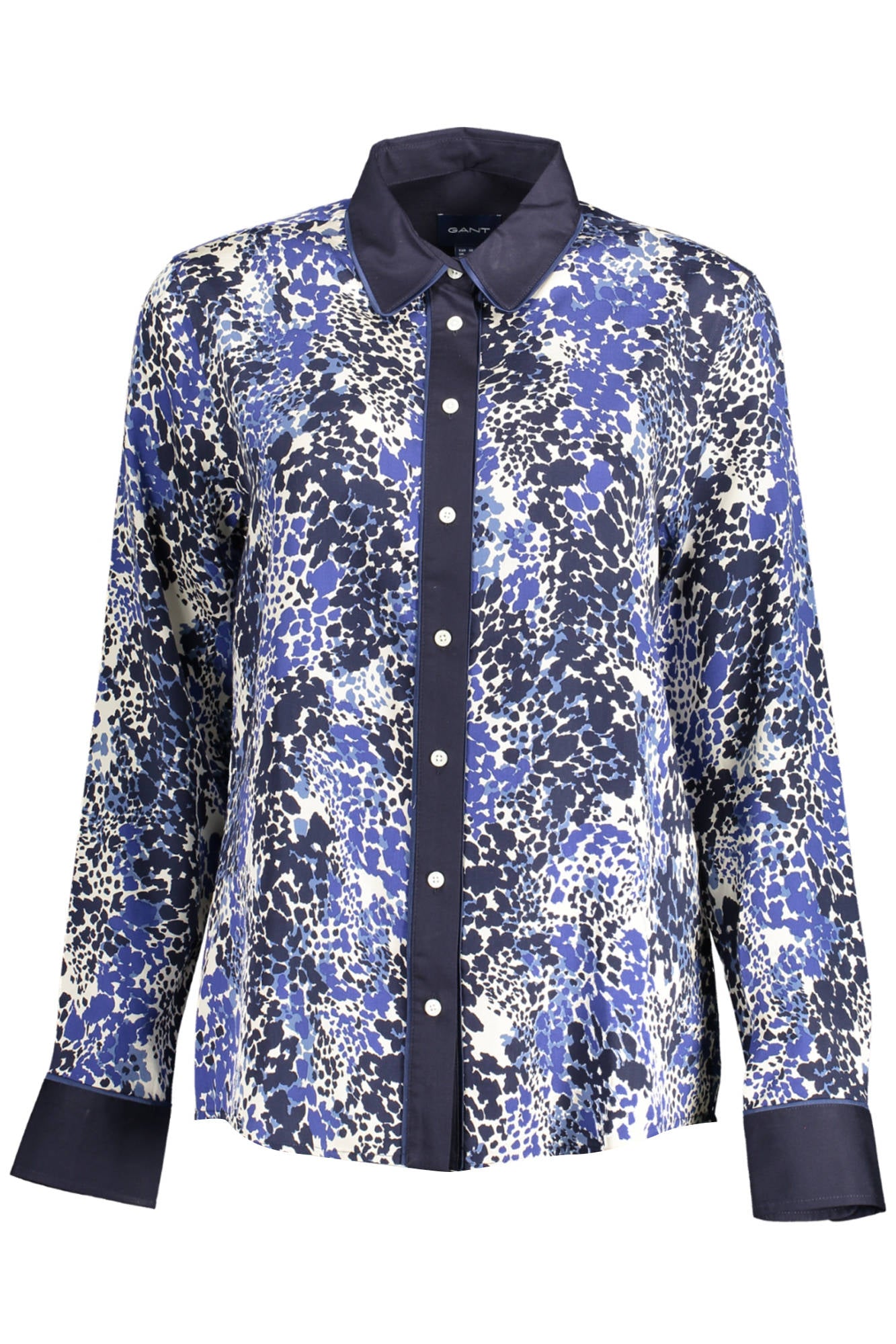 GANT CAMICIA MANICHE LUNGHE DONNA BLU