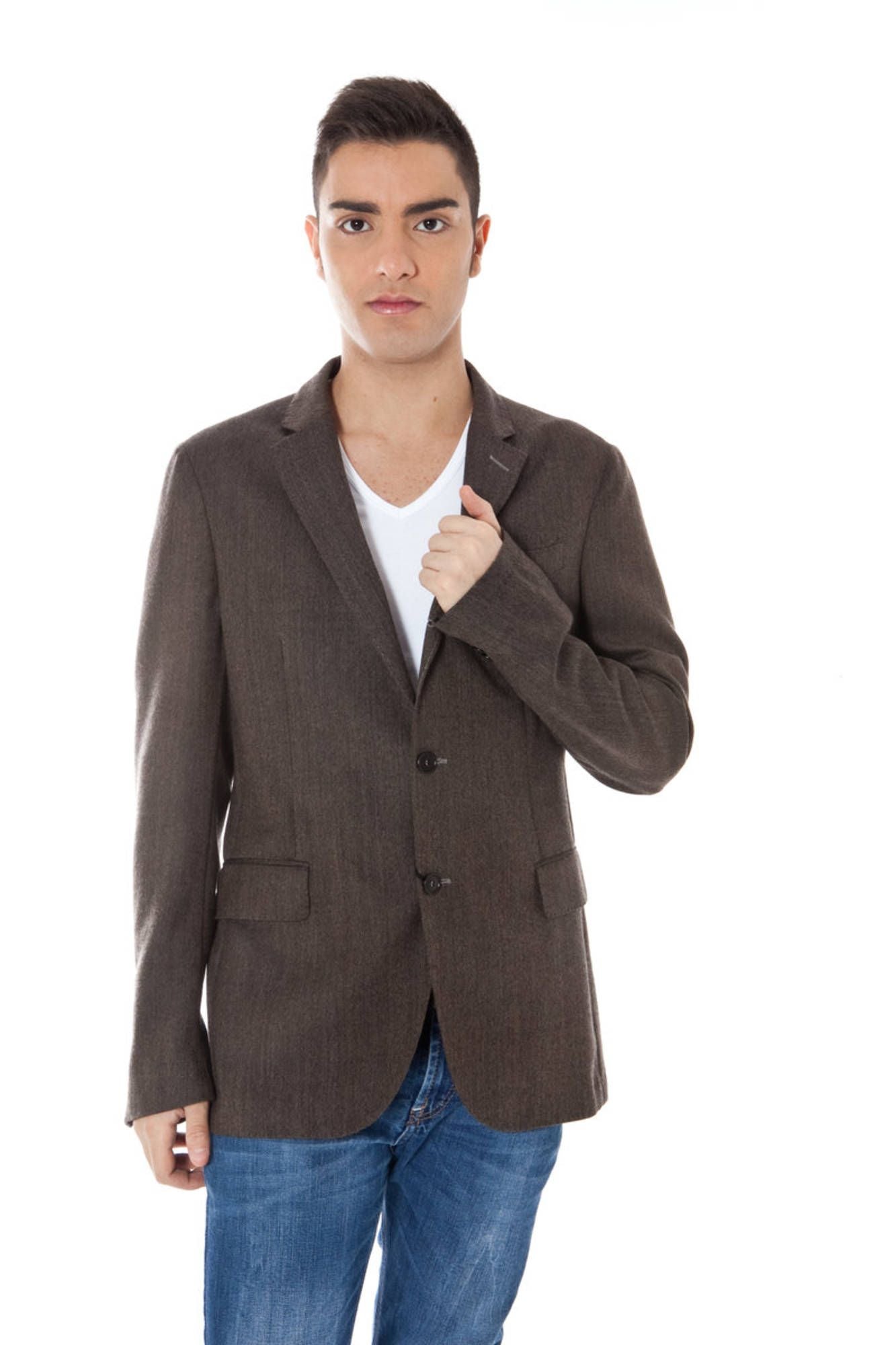 CALVIN KLEIN GIACCA CLASSICA UOMO MARRONE