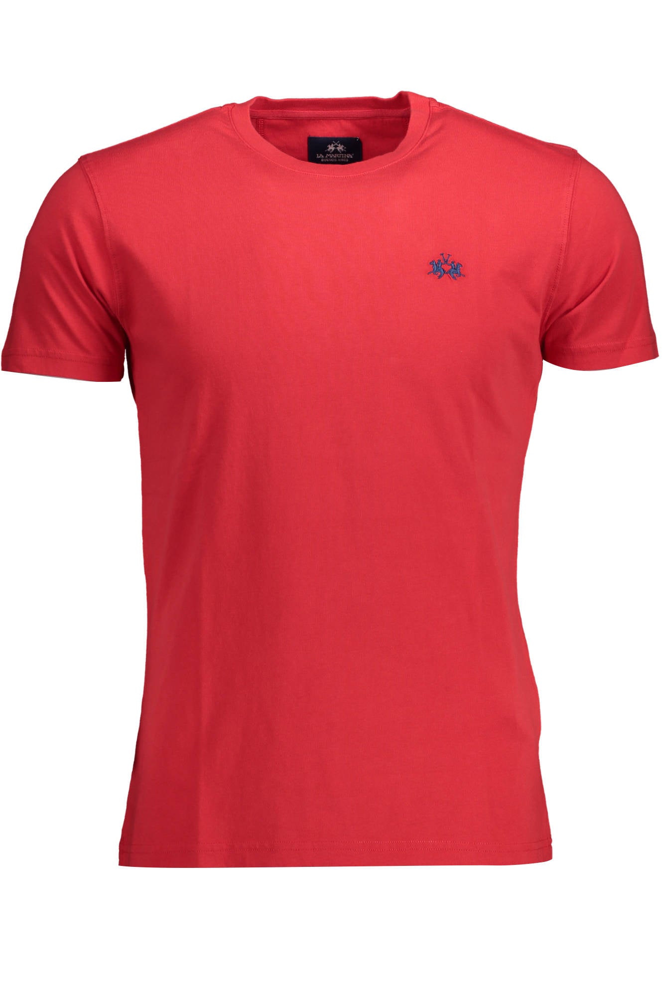 LA MARTINA T-SHIRT MANICHE CORTE UOMO ROSSO
