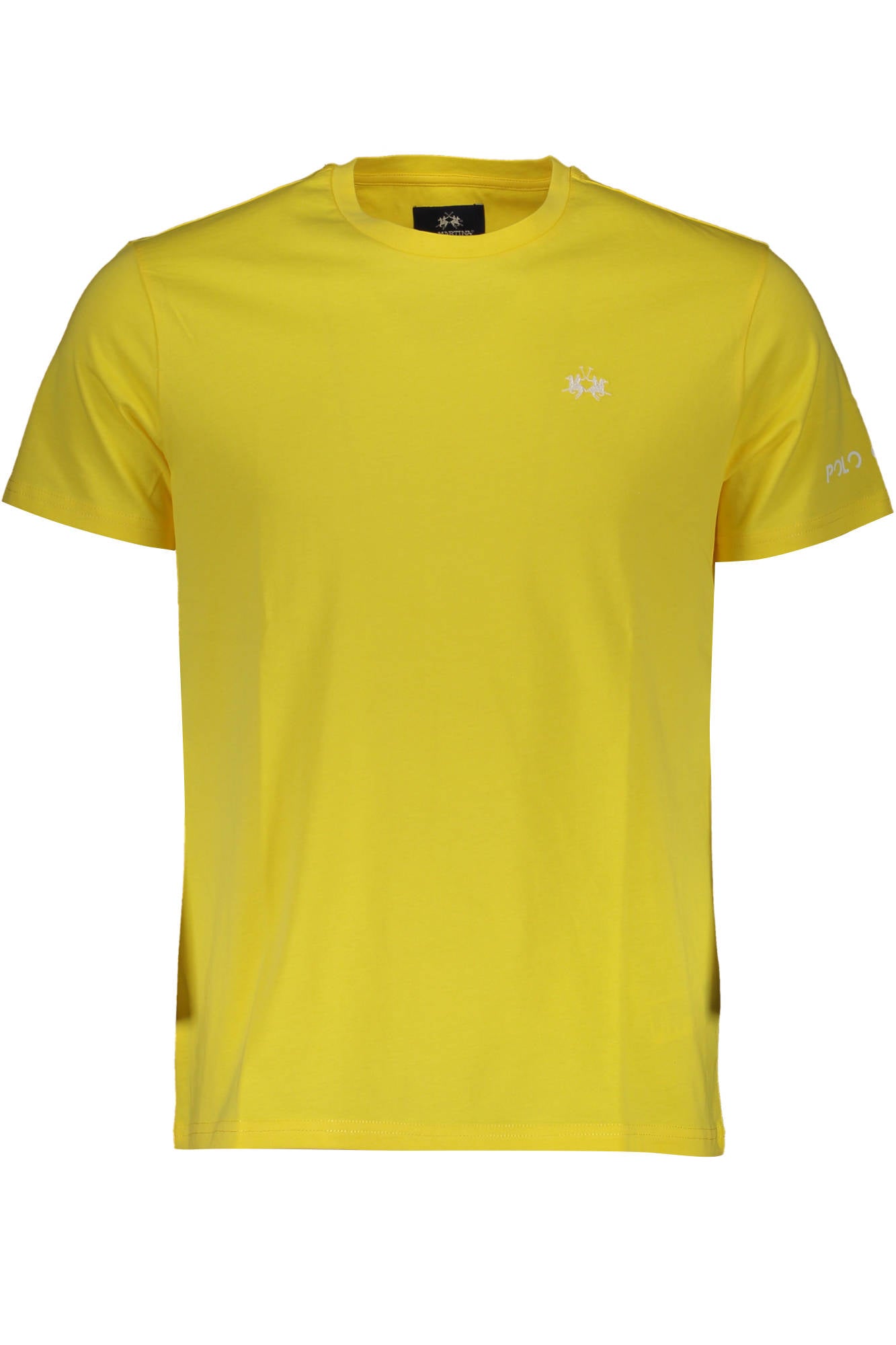 LA MARTINA T-SHIRT MANICHE CORTE UOMO GIALLO