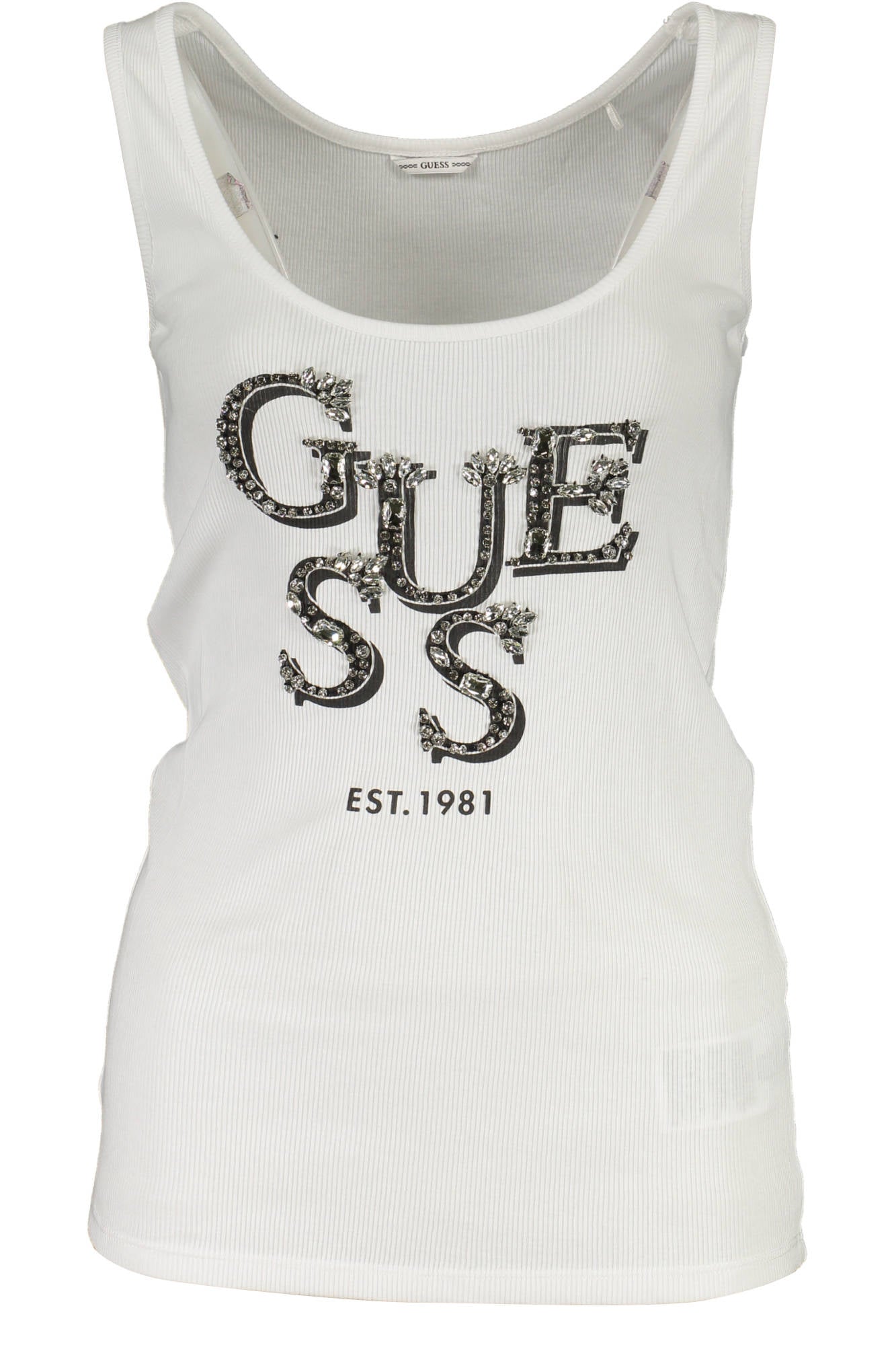 GUESS JEANS CANOTTA DONNA BIANCO