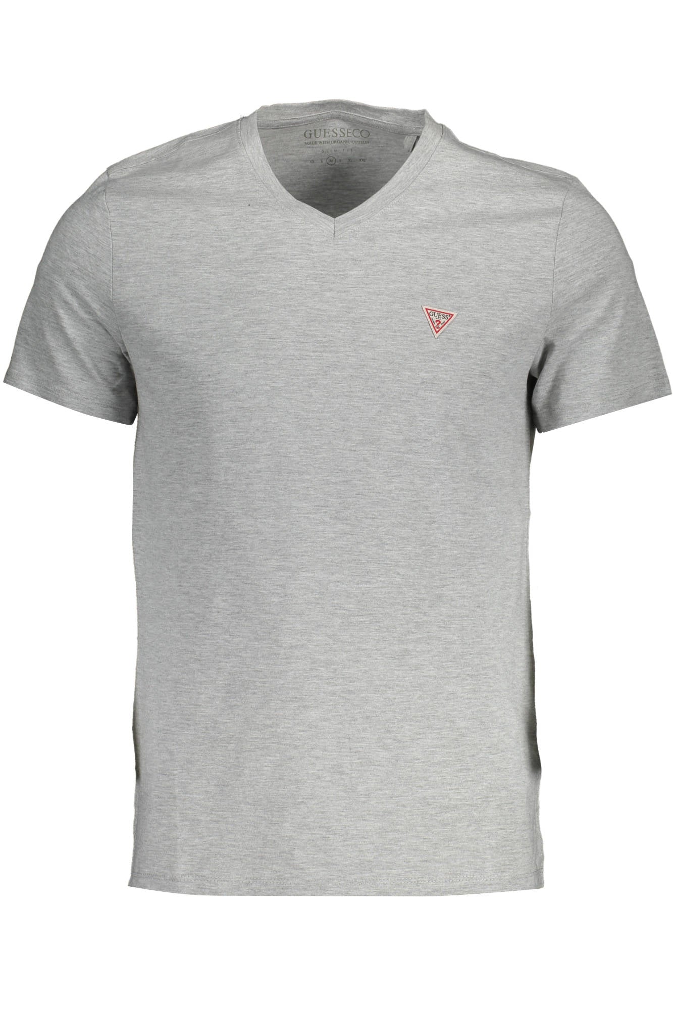 GUESS JEANS T-SHIRT MANICHE CORTE UOMO GRIGIO