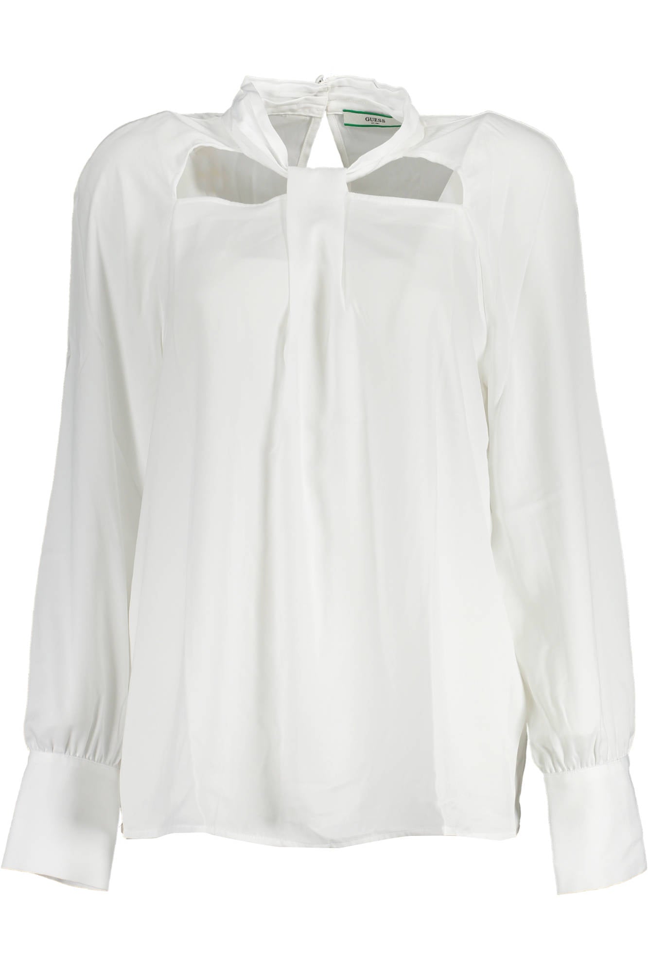 GUESS JEANS CAMICIA MANICHE LUNGHE DONNA BIANCO