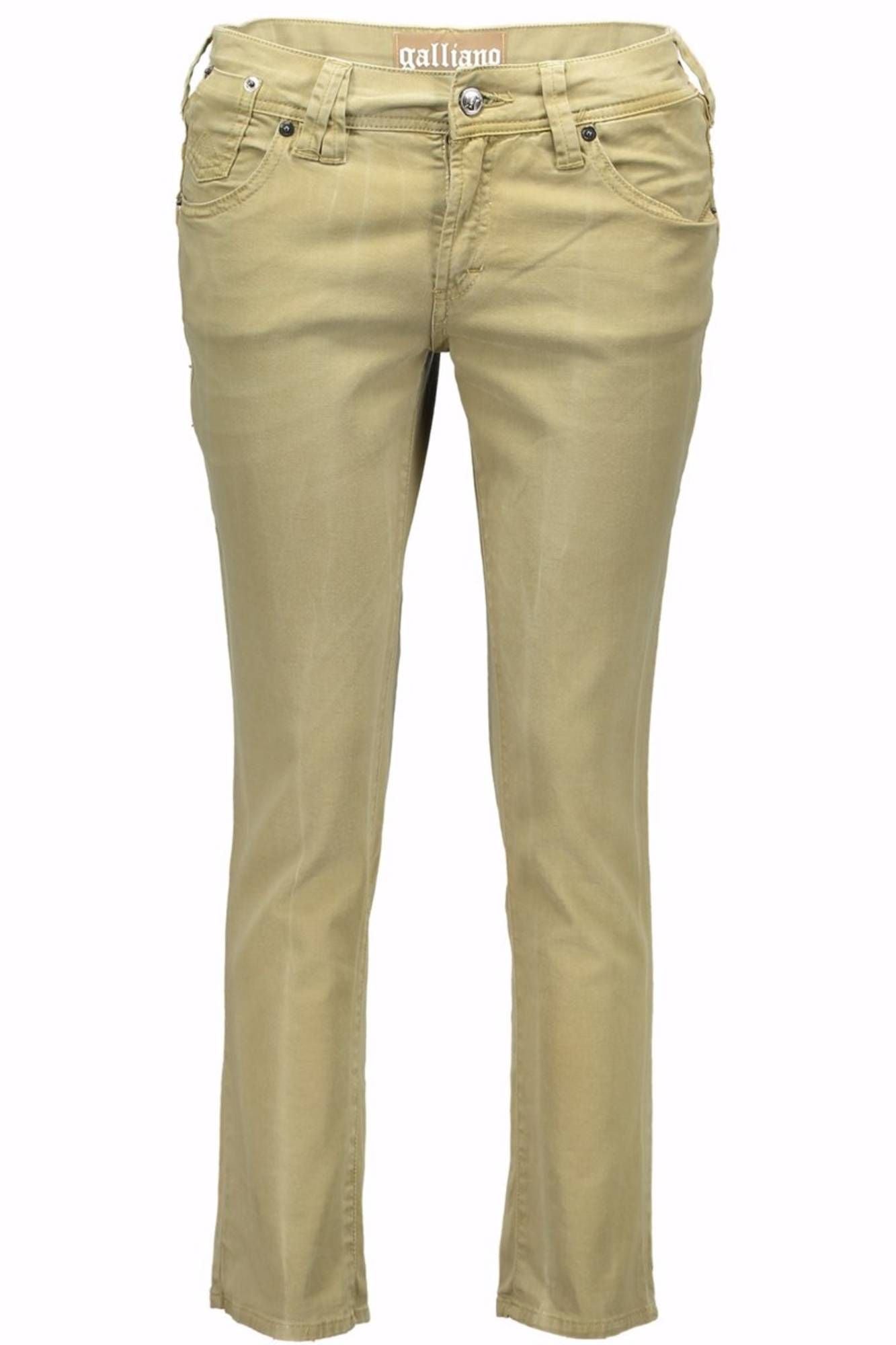 JOHN GALLIANO PANTALONE PINOCCHIETTO DONNA VERDE