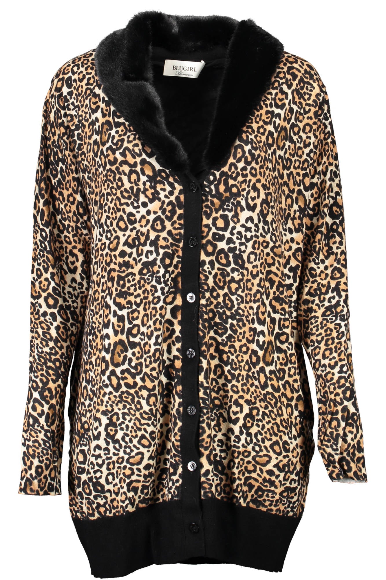 BLUGIRL CARDIGAN DONNA NERO