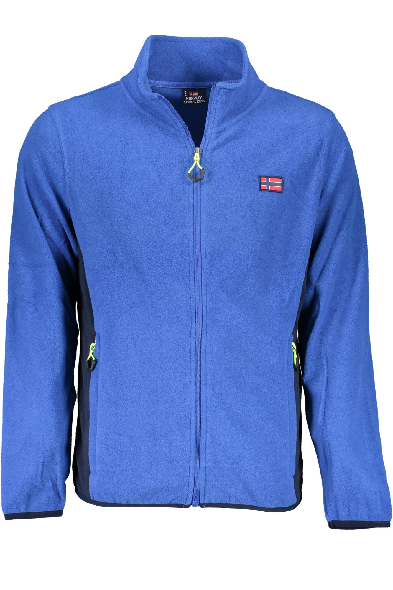 NORWAY 1963 FELPA CON ZIP UOMO BLU