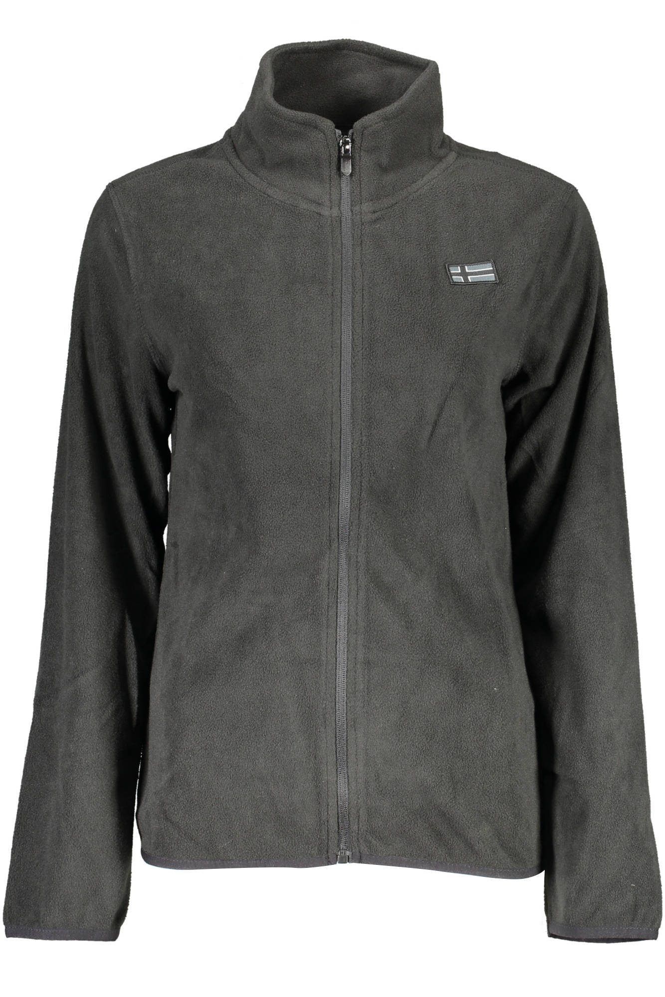 NORWAY 1963 FELPA CON ZIP DONNA NERO