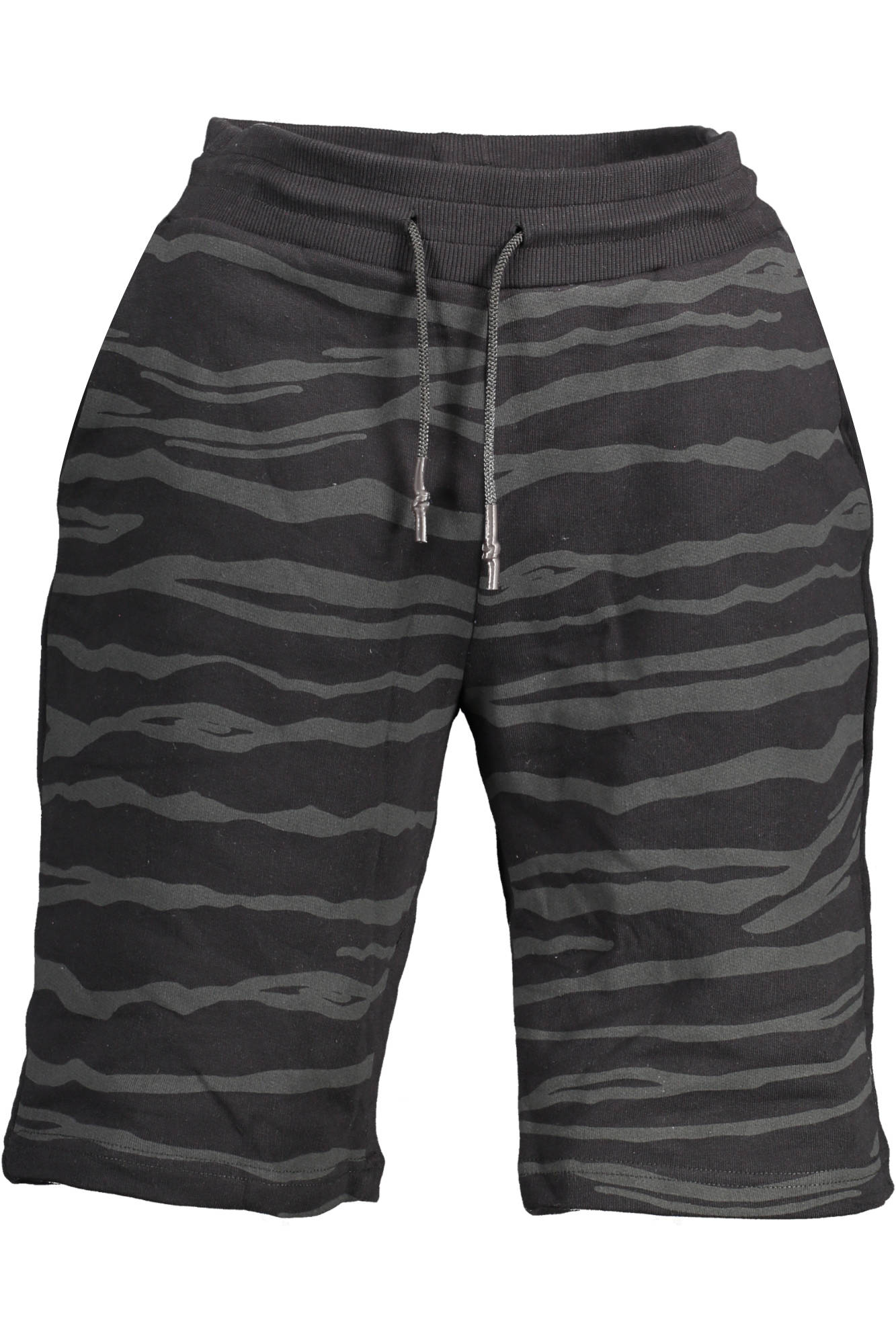 CAVALLI CLASS PANTALONE BERMUDA UOMO NERO