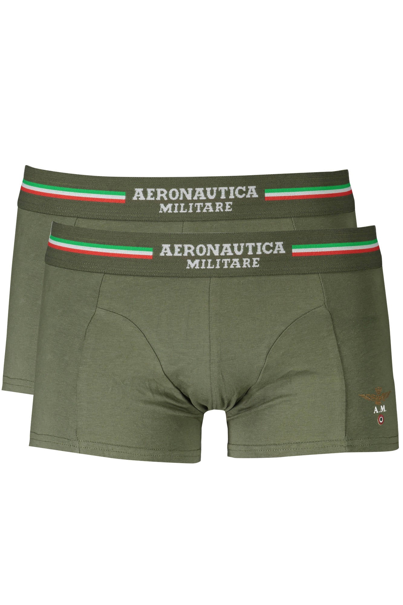 AERONAUTICA MILITARE BOXER UOMO VERDE