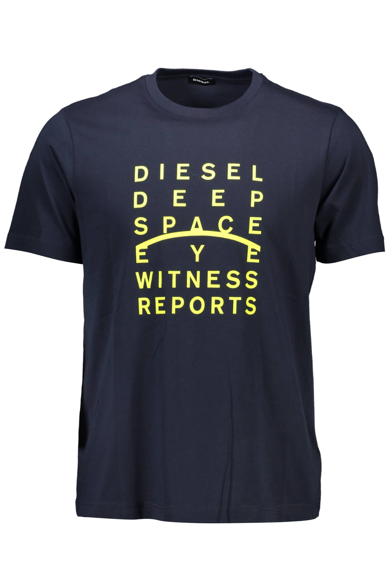 DIESEL T-SHIRT MANICHE CORTE UOMO BLU