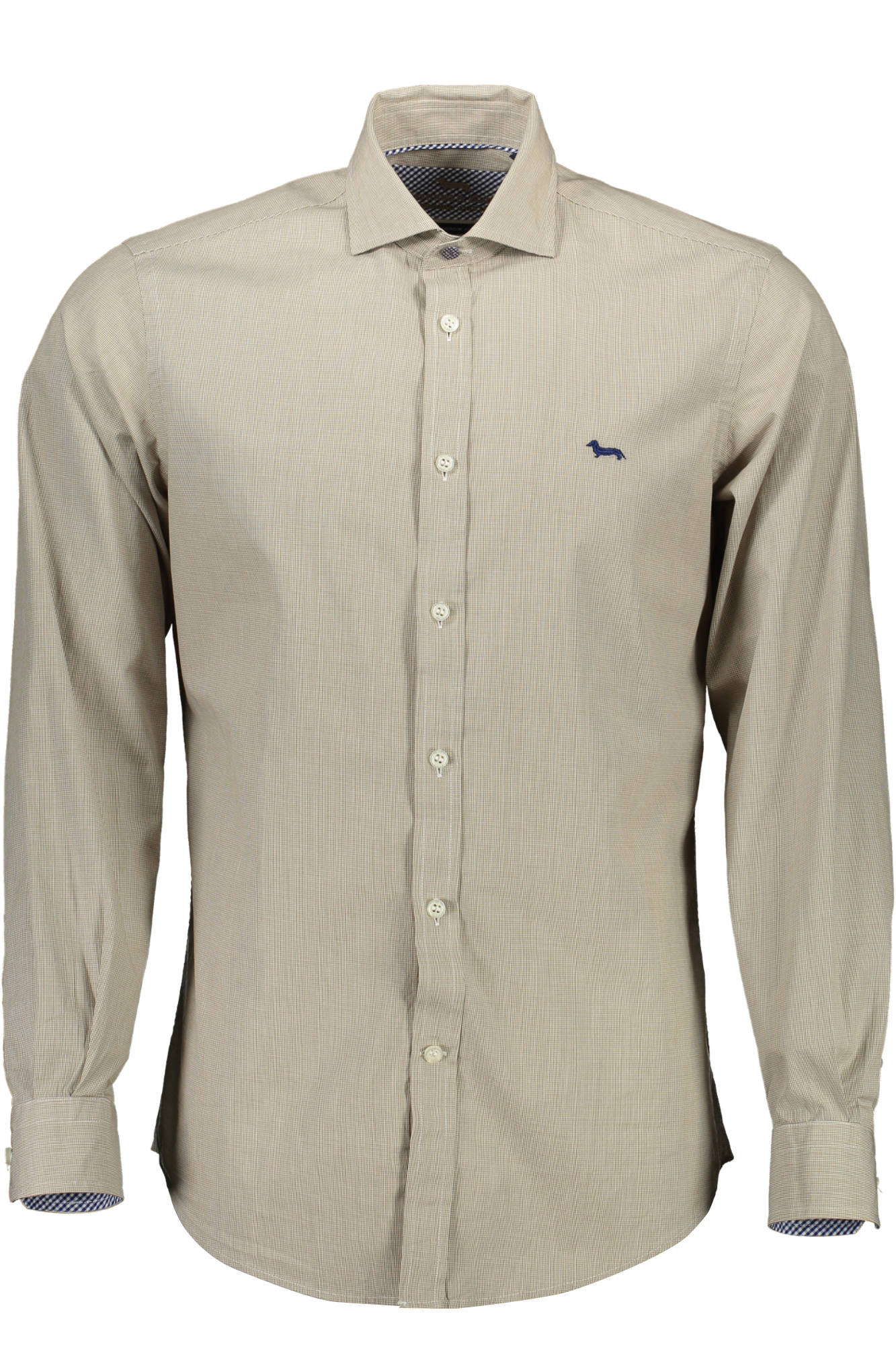 HARMONT & BLAINE CAMICIA MANICHE LUNGHE UOMO BEIGE