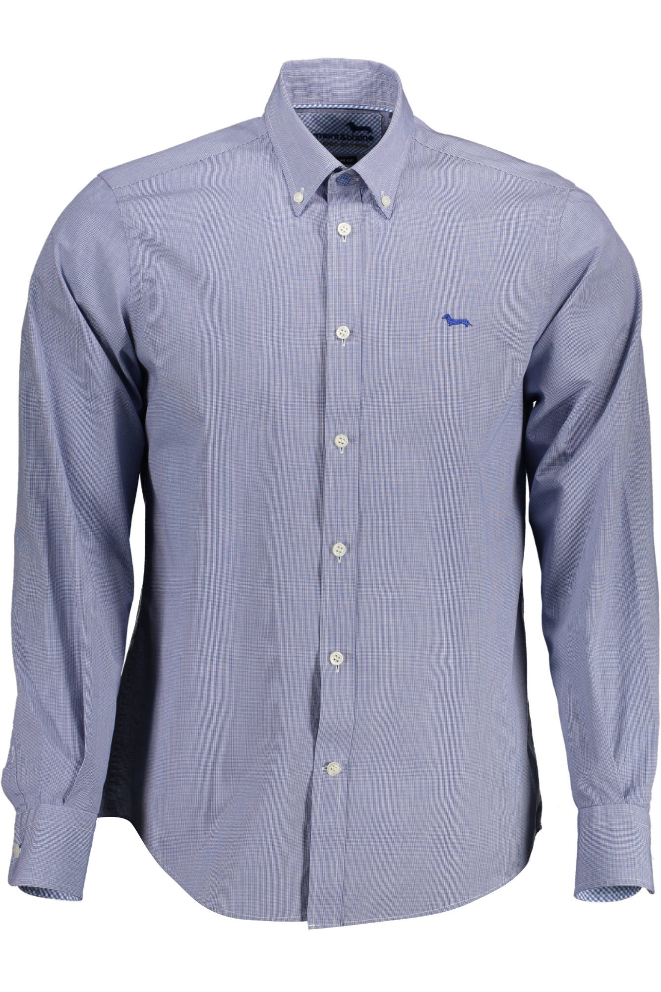 HARMONT & BLAINE CAMICIA MANICHE LUNGHE UOMO BLU