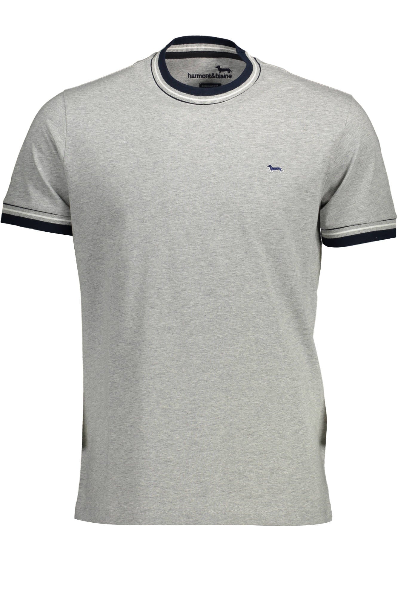 HARMONT & BLAINE T-SHIRT MANICHE CORTE UOMO GRIGIO