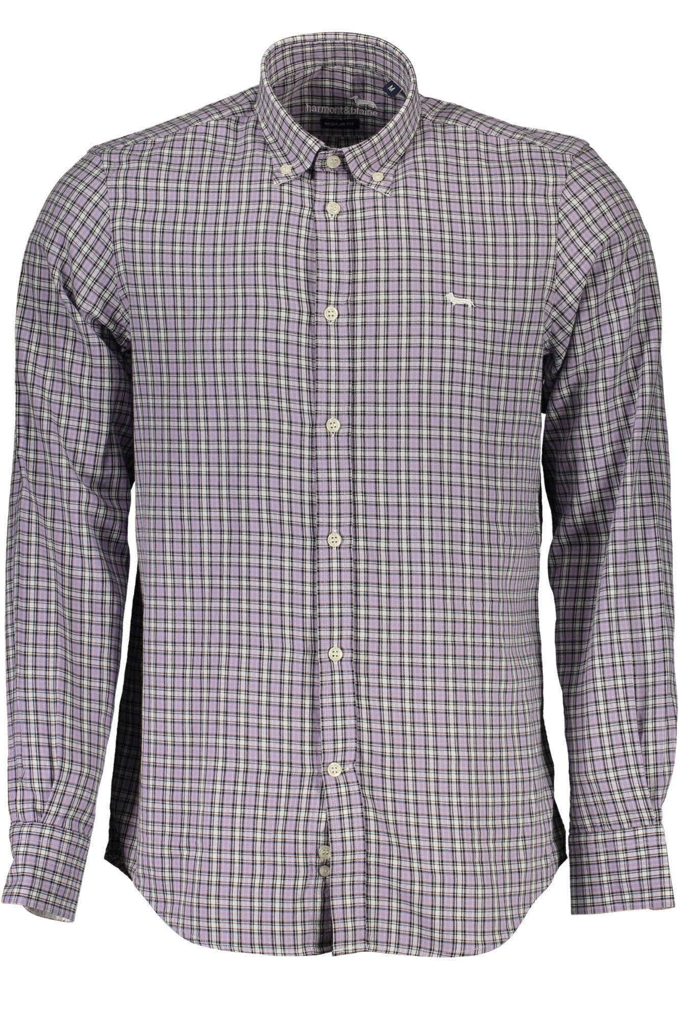 HARMONT & BLAINE CAMICIA MANICHE LUNGHE UOMO VIOLA