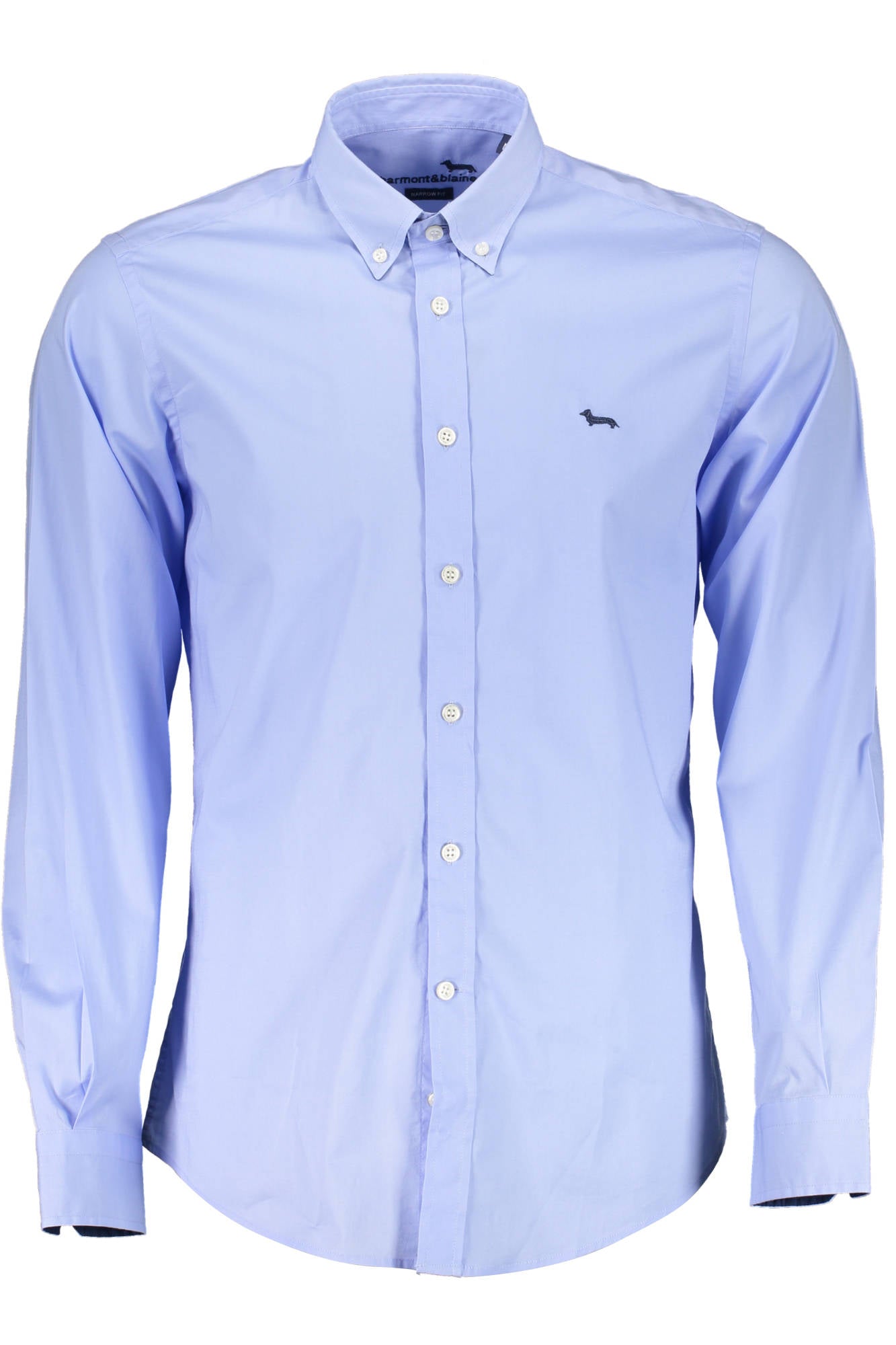HARMONT & BLAINE CAMICIA MANICHE LUNGHE UOMO AZZURRO