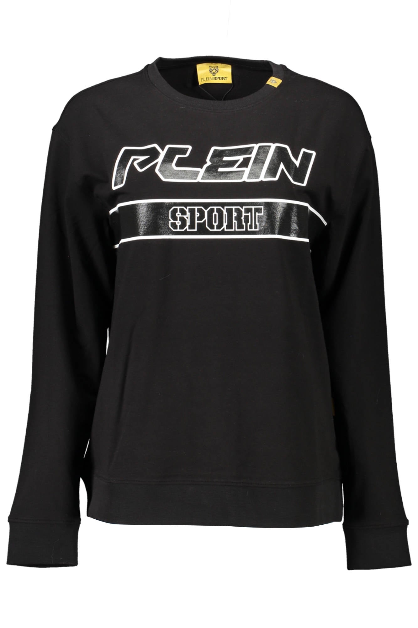 PLEIN SPORT FELPA SENZA ZIP DONNA NERO