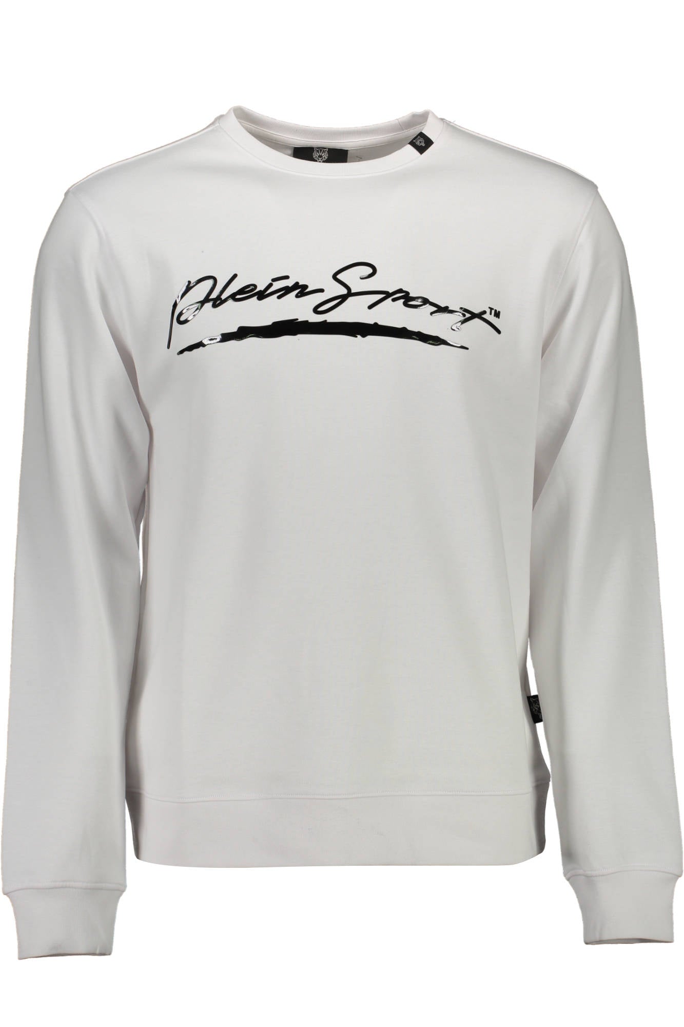 PLEIN SPORT FELPA SENZA ZIP UOMO BIANCO