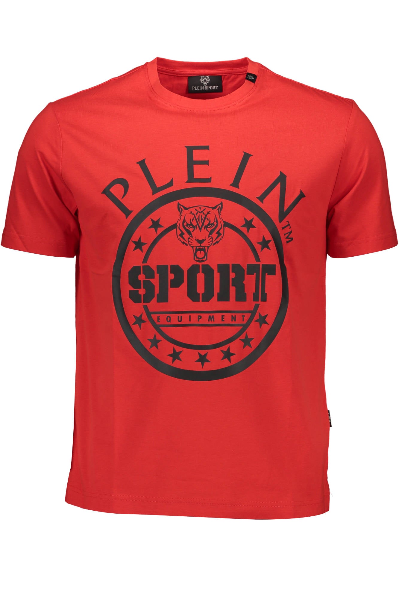 PLEIN SPORT T-SHIRT MANICHE CORTE UOMO ROSSO