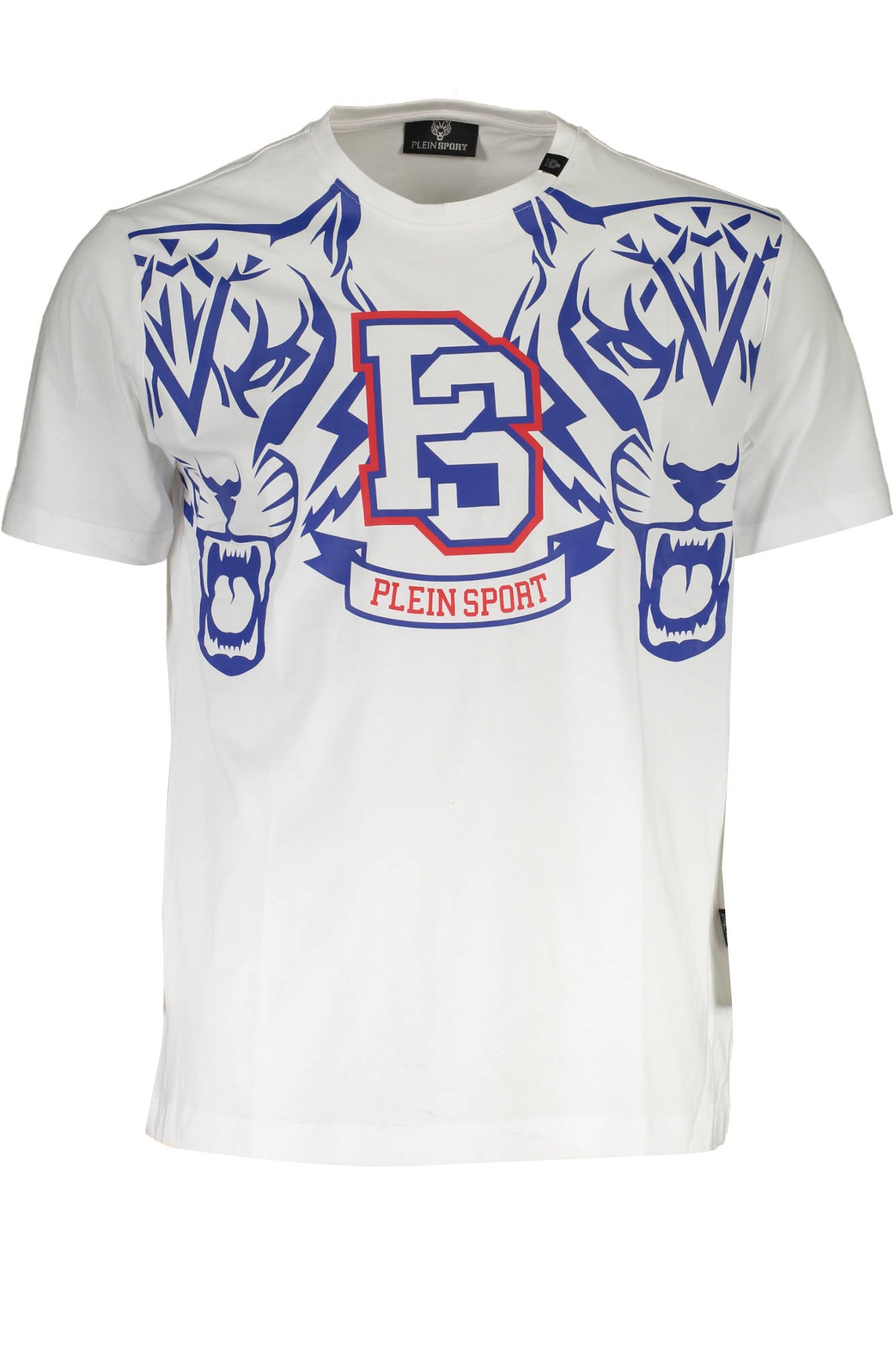 PLEIN SPORT T-SHIRT MANICHE CORTE UOMO BIANCO