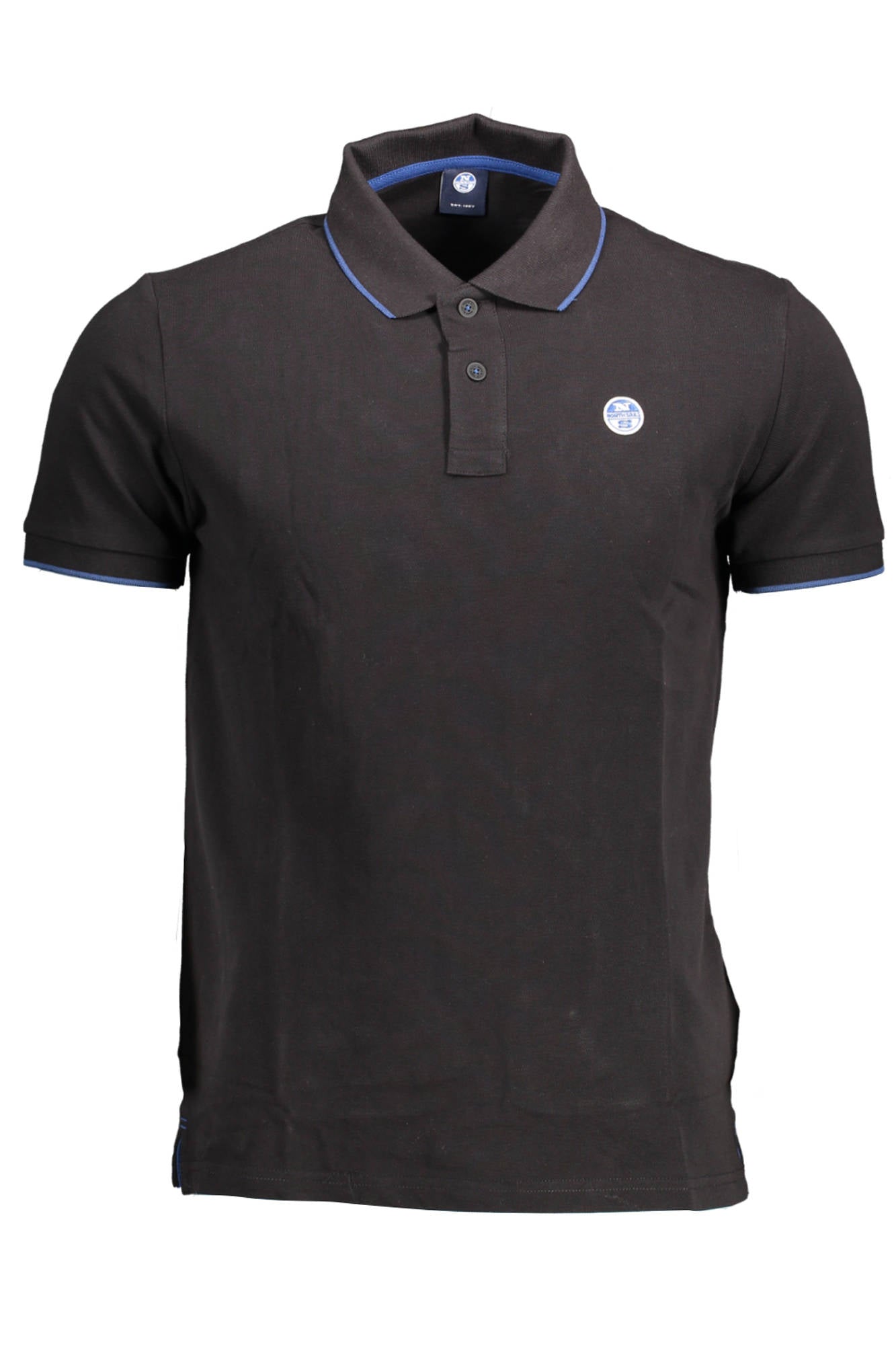 NORTH SAILS POLO MANICHE CORTE UOMO NERO
