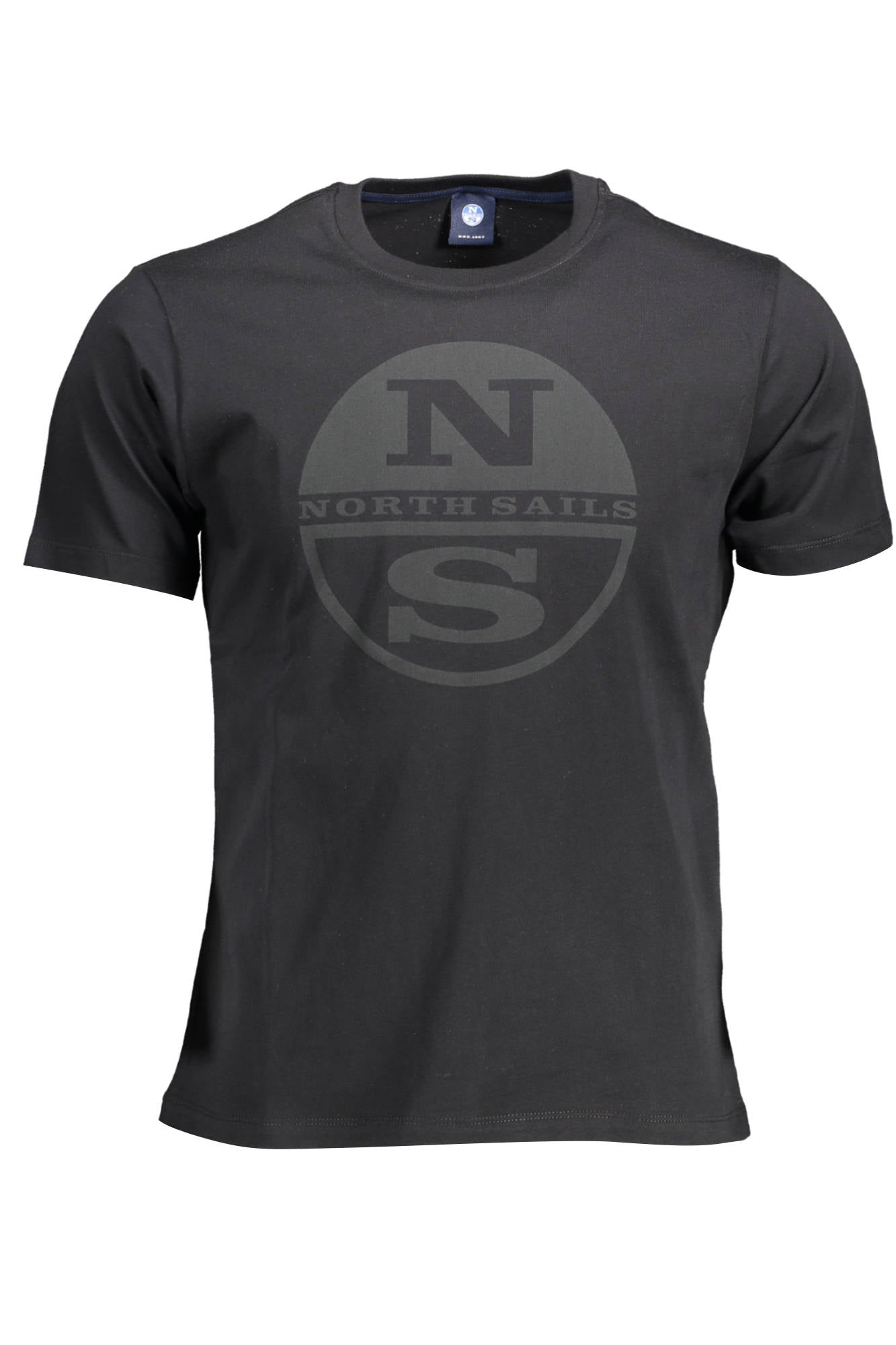 NORTH SAILS T-SHIRT MANICHE CORTE UOMO NERO